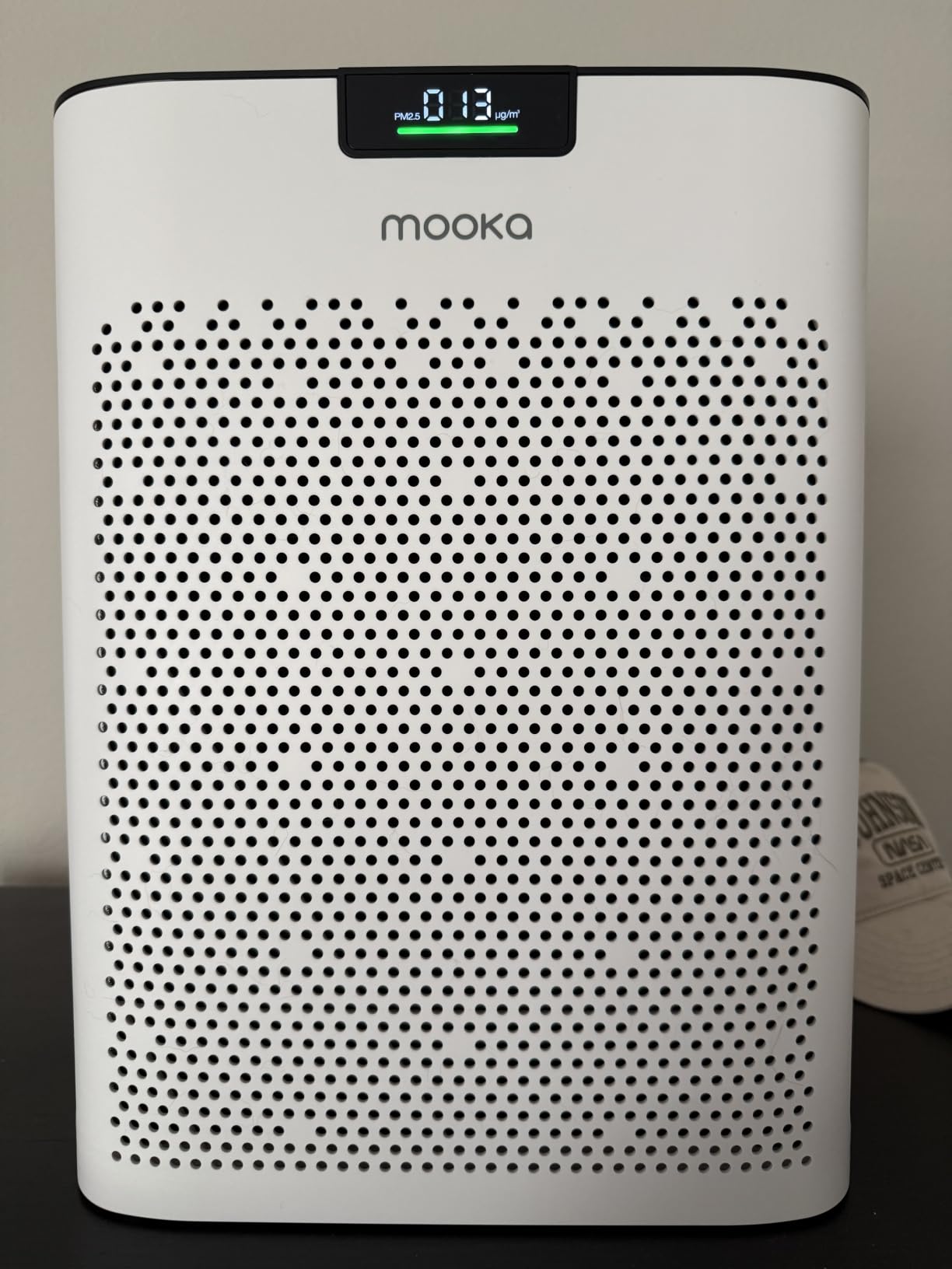 MOOKA Air Purifier for Home Bedroom Large Room 2200 Ft², HEPA Filter, White customer photo 1