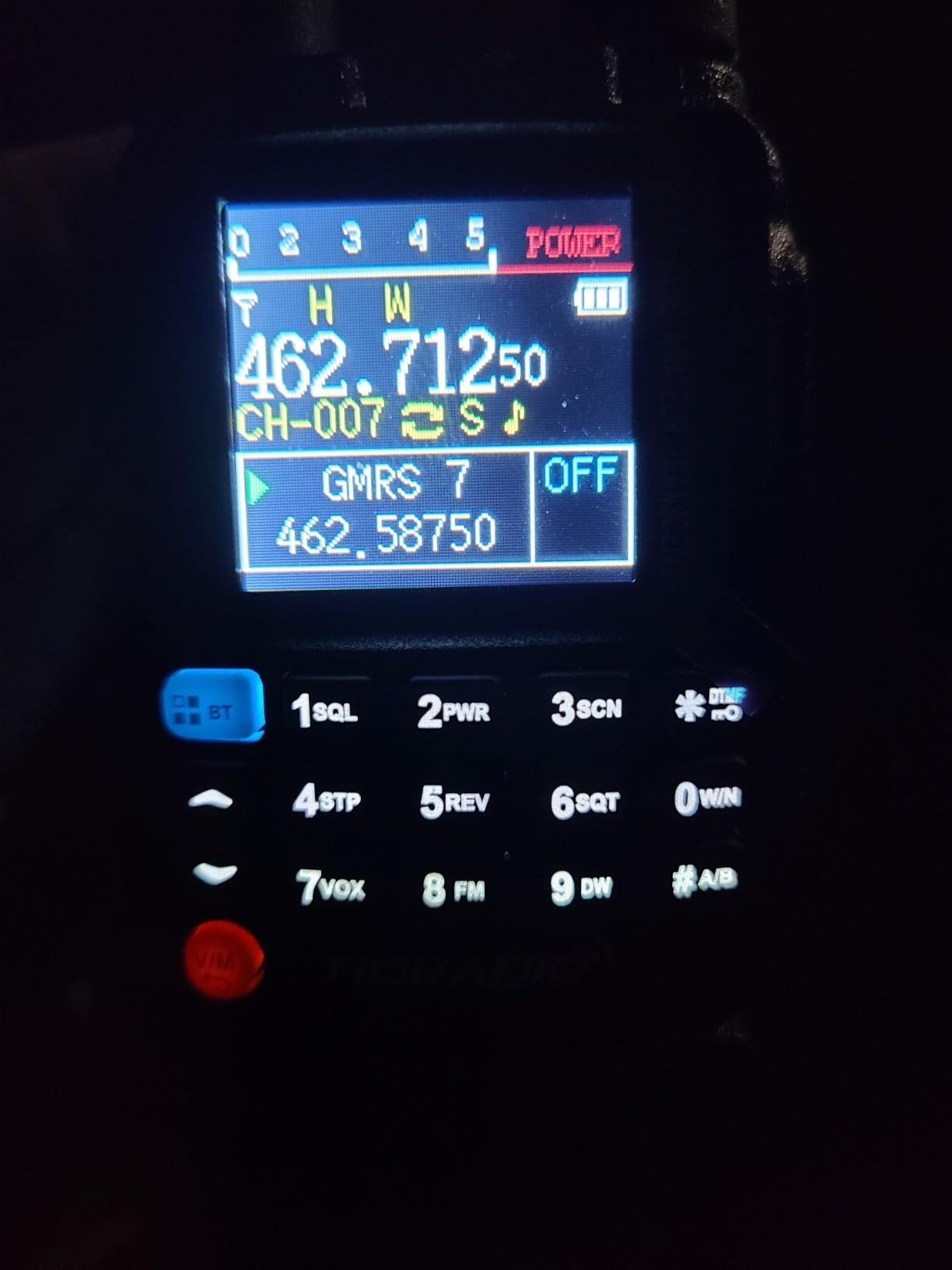 TIDRADIO TD-H3 GMRS Radio Handheld(4PCS Batteries, 15.12