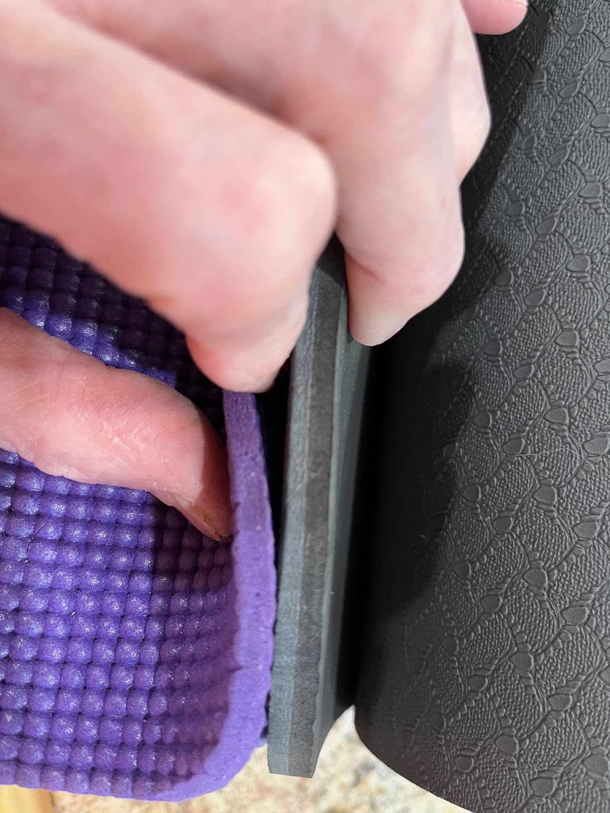 StrongTek Cork Yoga Mat, Eco-Friendly, TPE Base, 7 mm, 72 x 24 in customer photo 1