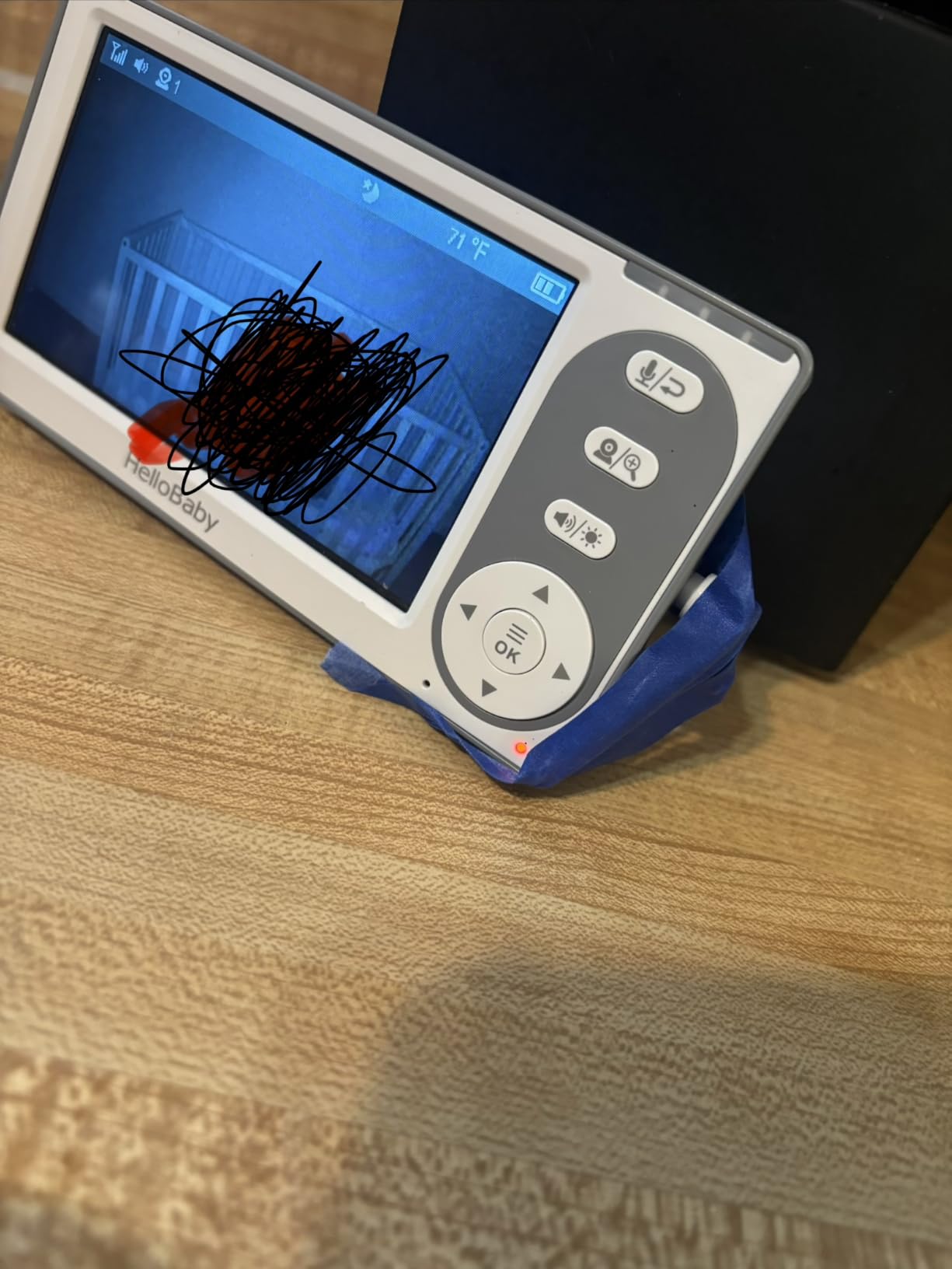 HelloBaby 4.3'' Video Baby Monitor No WiFi, 30 Hours Battery customer photo 1