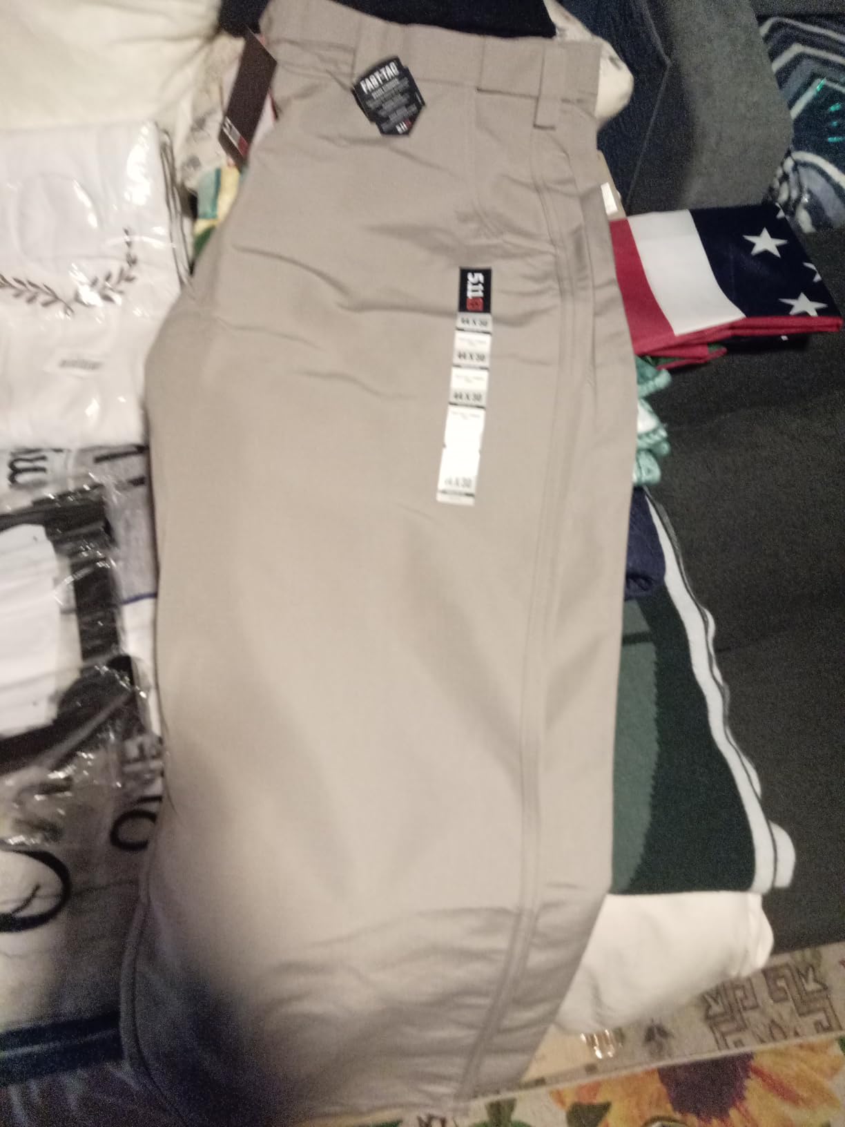 5.11 Tactical Mens Fast-Tac Urban Everyday Work Wear Lightweight Pants customer photo 2