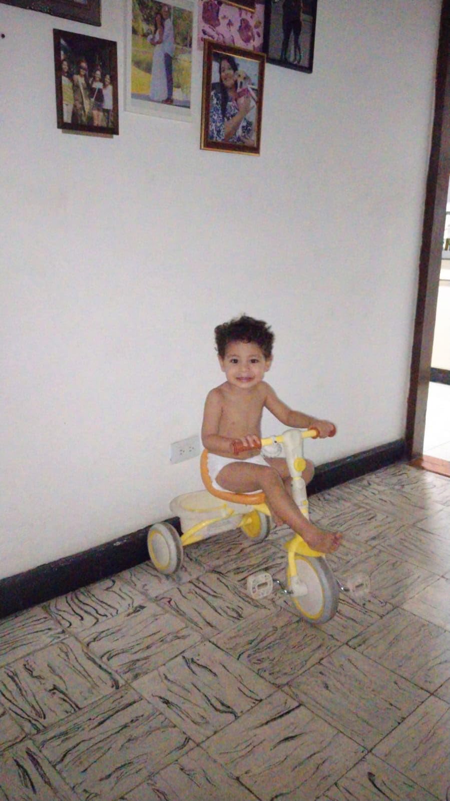 besrey Toddler Tricycle with Bell, Kids Tricycle Age 18 Months to 5 Years, Kids Trike, Toddler Bike for 2-5 Year Olds, Baby Trike, Gifts & Toys for Boys & Girls, Green customer photo 1
