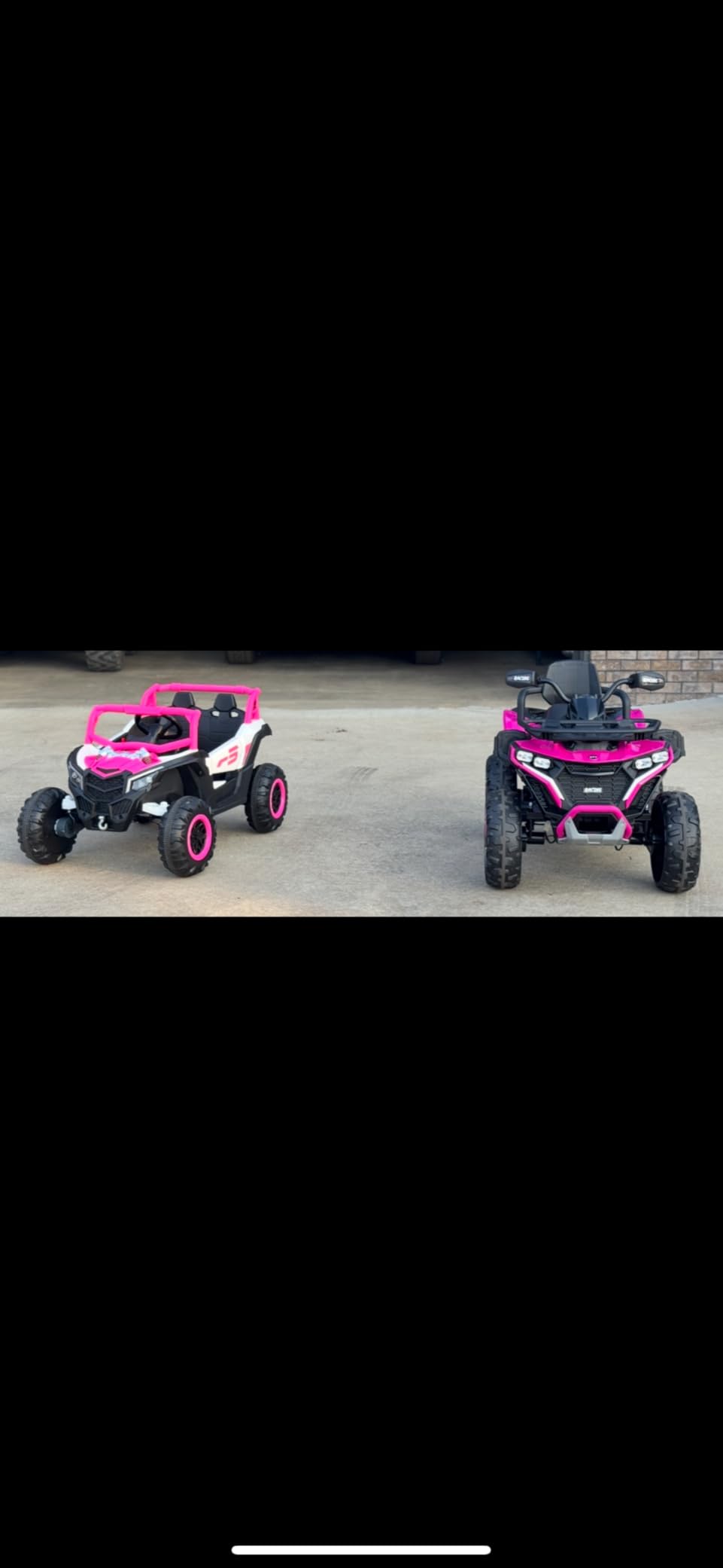 24V Ride On Car for Kids w/Remote Control, JOYRACER Battery Powered Off-Road UTV, 4x150W Motors,4 Shock Absorbers, 4.5 Mph Max Speed, Bluetooth, MP3, Lights, Electric Car for Big Kids customer photo 1