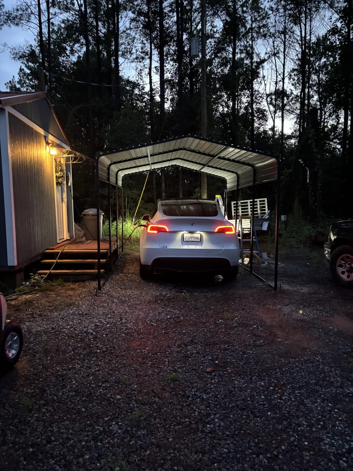 NUGRIART Metal Carport 10 x 15 FT with Heavy Duty Frame & Galvanized Steel Roof, Metal Car Garage, Sturdy Canopy Shelter for Car, Truck, Pickup, SUV, Tractor, and Boat customer photo 2