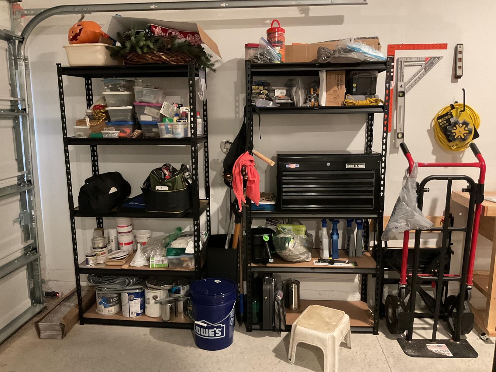 REIBII 2400LBS Garage Shelving,36