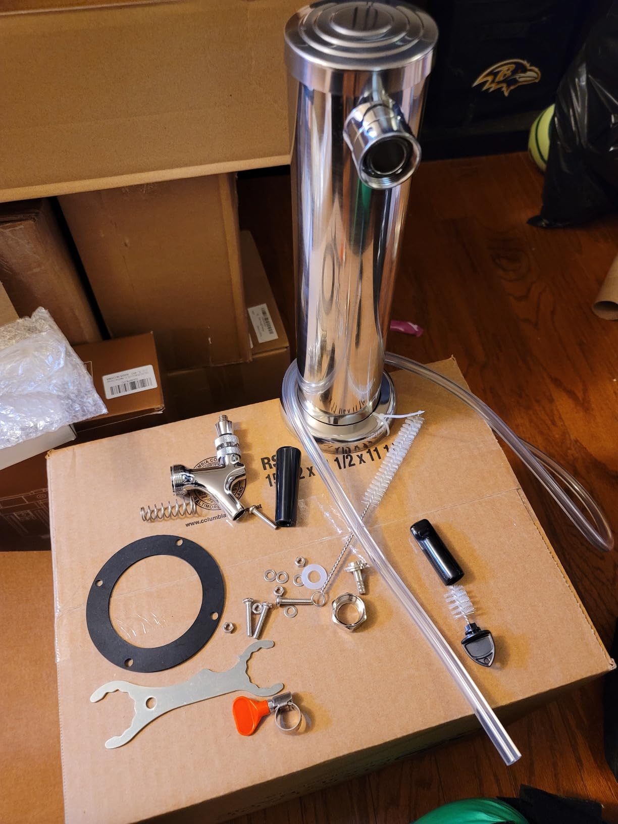 Dual Tap Kegerator Tower, 3