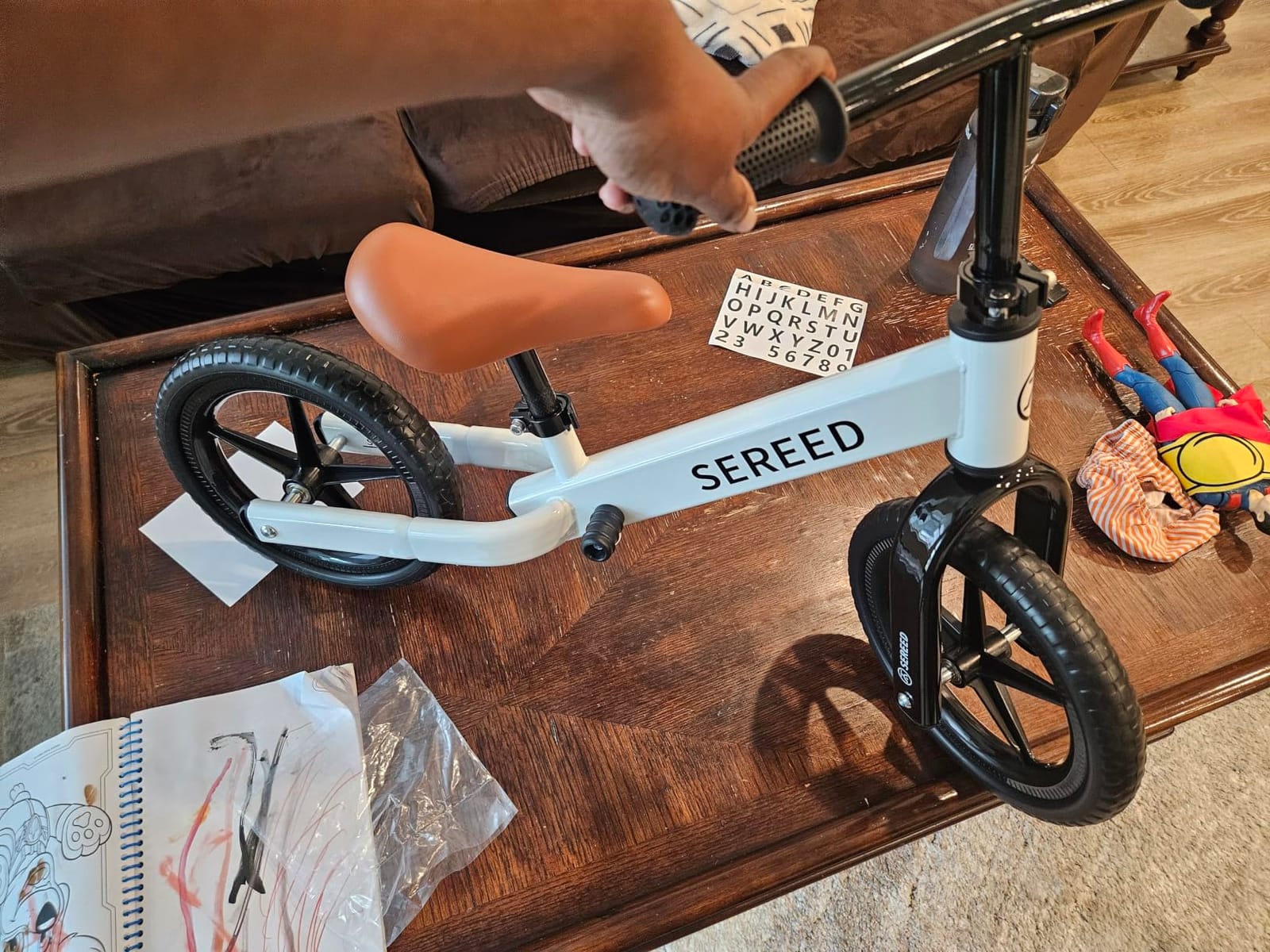 SEREED Toddler Balance Bike 2 Year Old, Gift for 2-3 Boys Girls, Adjustable customer photo 1