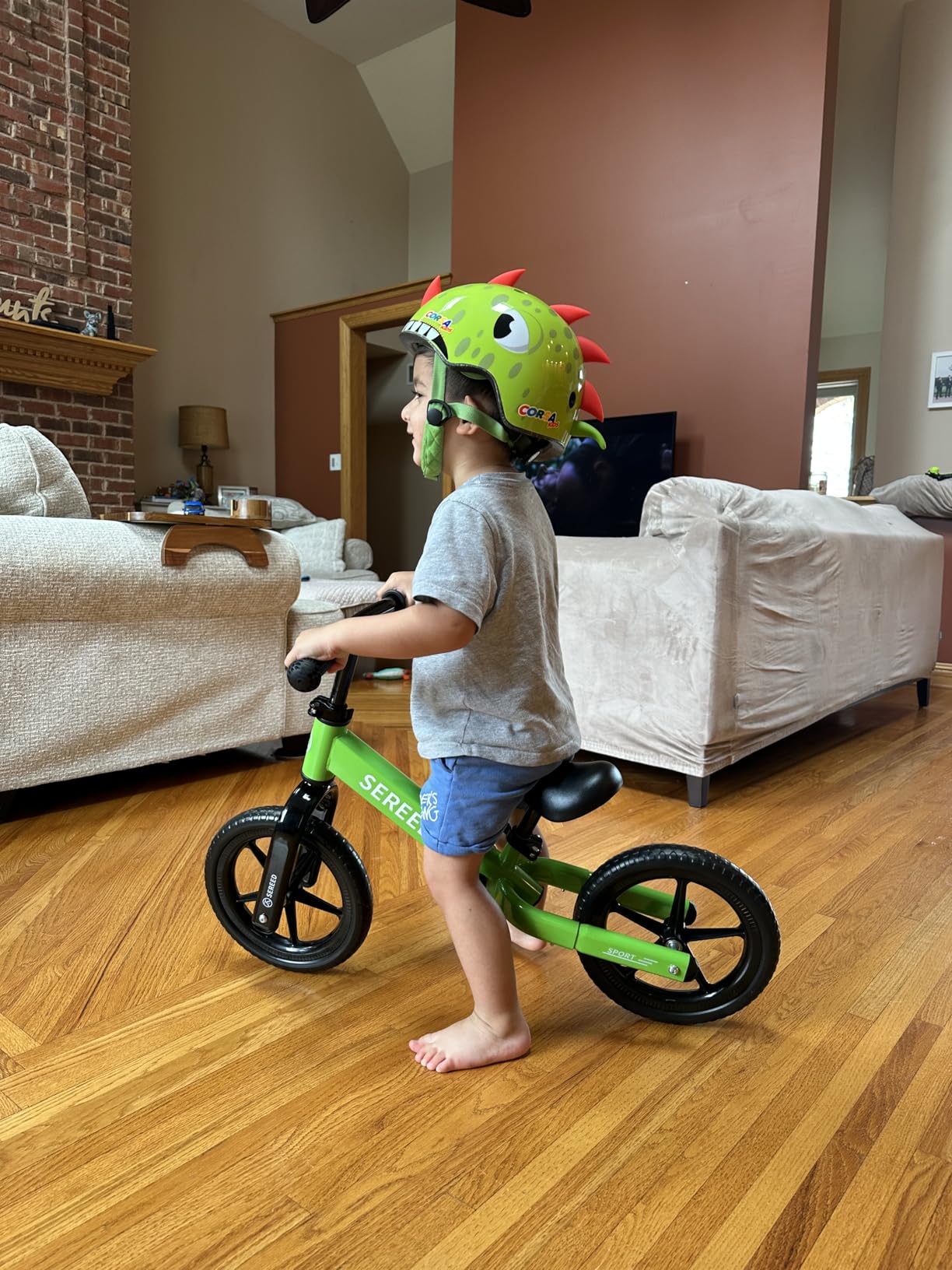 SEREED Toddler Balance Bike 2 Year Old, Gift for 2-3 Boys Girls, Adjustable customer photo 2