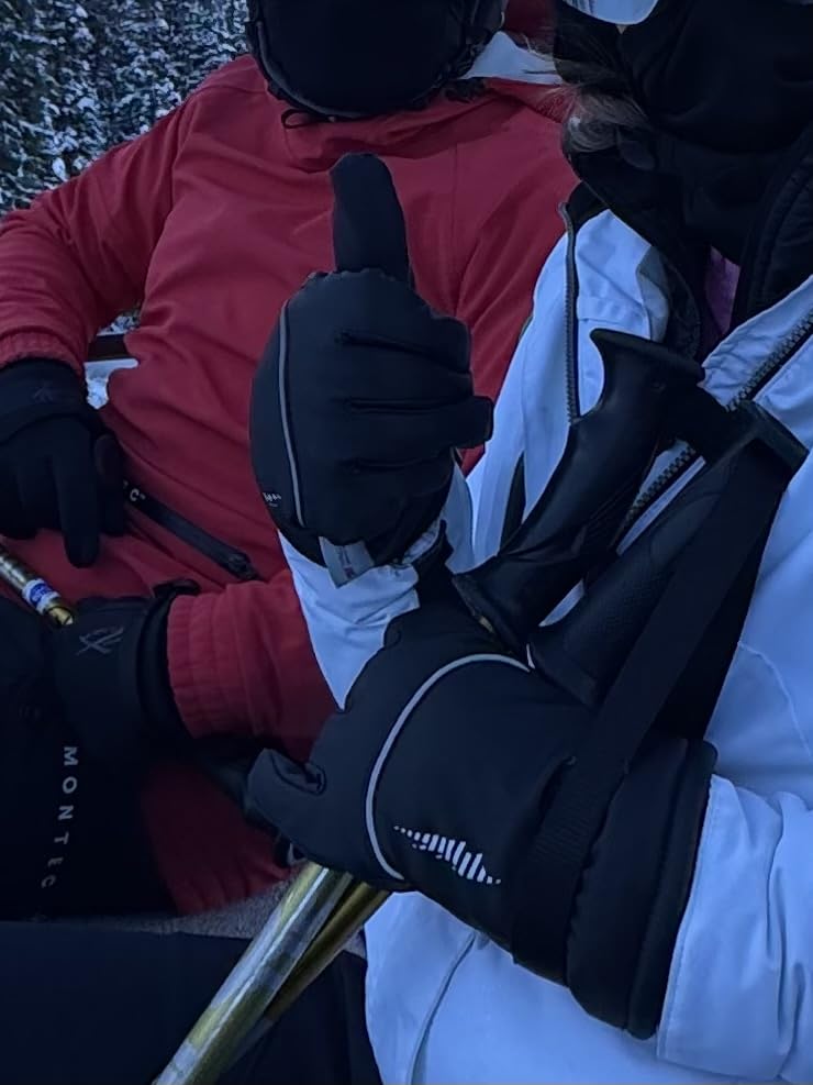 rivmount Winter Gloves with Waterproof/Touchscreen/Warm, Thermal Snow Glove for Cold Weather Running, Ski, Cycling, Women Men customer photo 2