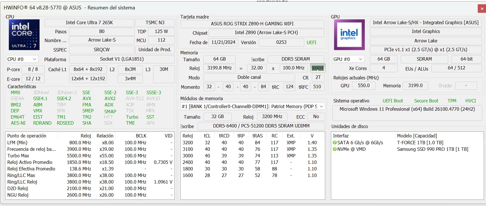 Intel Core Ultra 7 Desktop Processor 265K - 20 cores (8 P-cores + 12 E-cores) up to 5.5 GHz customer photo 2