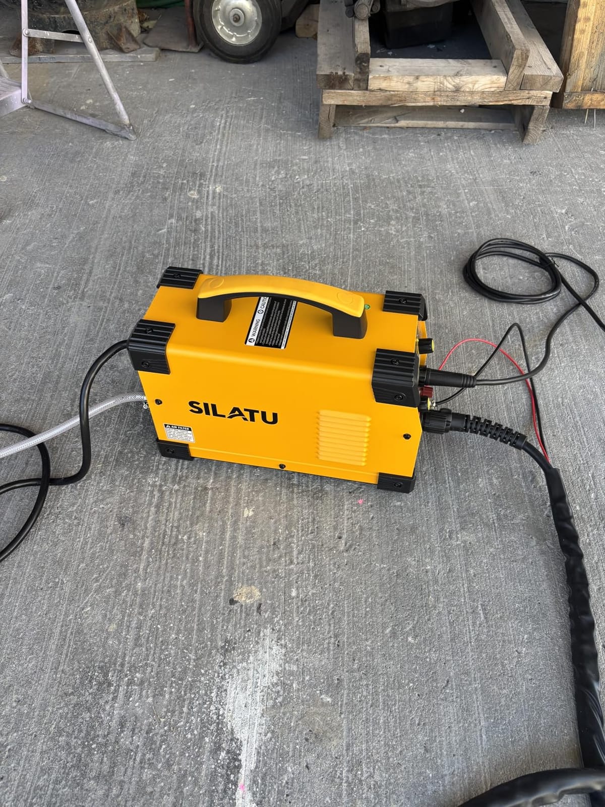 SILATU 75A Plasma Cutter Machine, HF Pilot Arc, 110V/220V, 1'' Max Cut customer photo 1