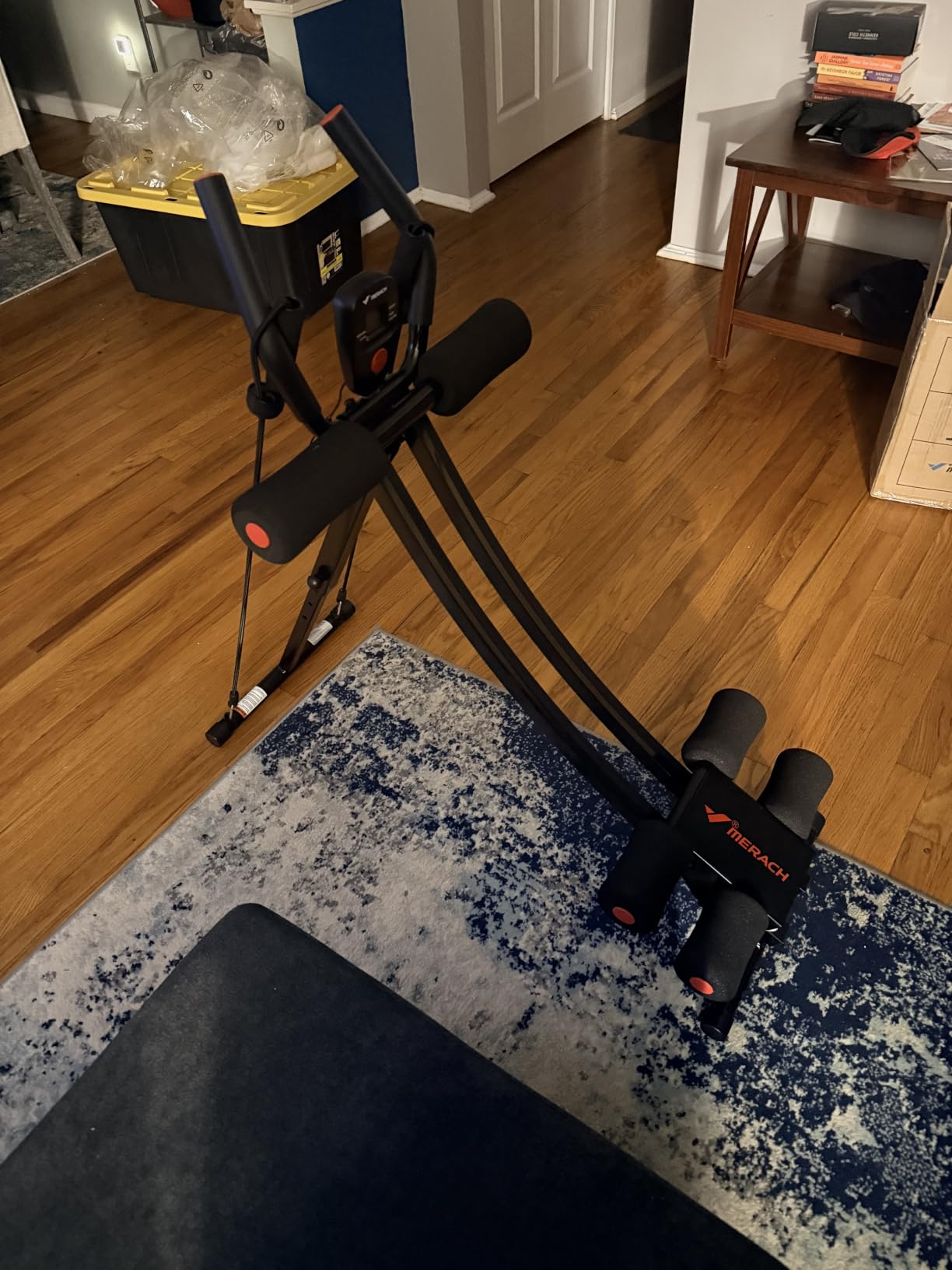 MERACH Ab Machine, Ab Workout Equipment, Adjustable Ab Trainer Machine customer photo 1