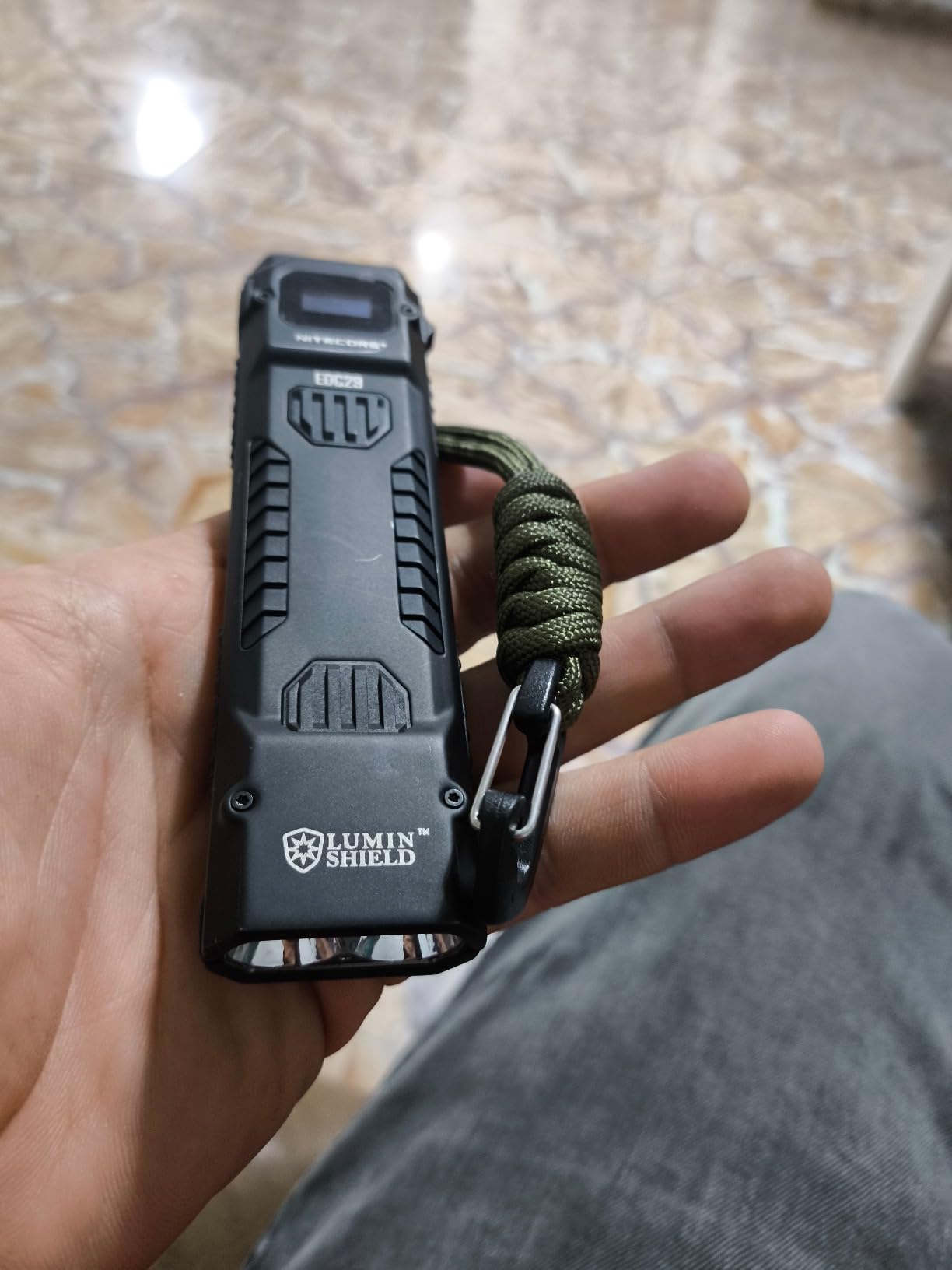 Nitecore EDC29 6500 Lumen Rechargeable EDC Tactical Flashlight (Black) customer photo 1