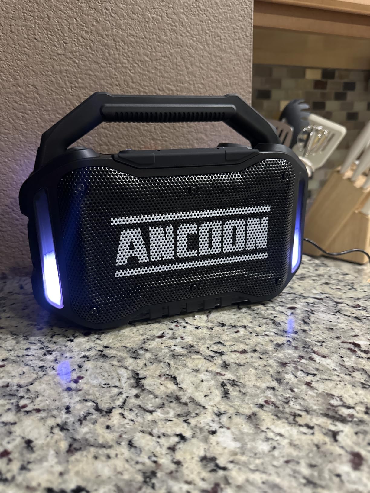 ANCOON Speakers Bluetooth Wireless: 80W(Peak) Loud Speaker with Bass customer photo 1