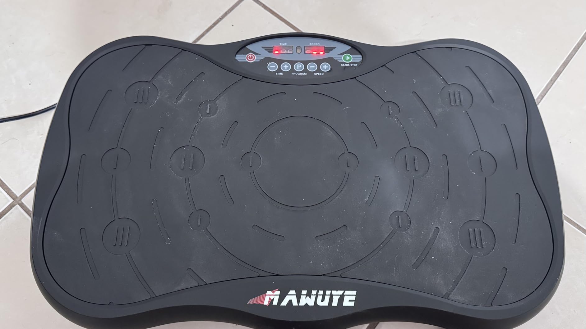Vibration Plate Exercise Machine for Lymphatic Drainage Weight Loss, Whole Body Workout Vibration Fitness Platform ,Home Training Equipment ,Sport Gym for Weight Loss Fat Burner for Women Men customer photo 2