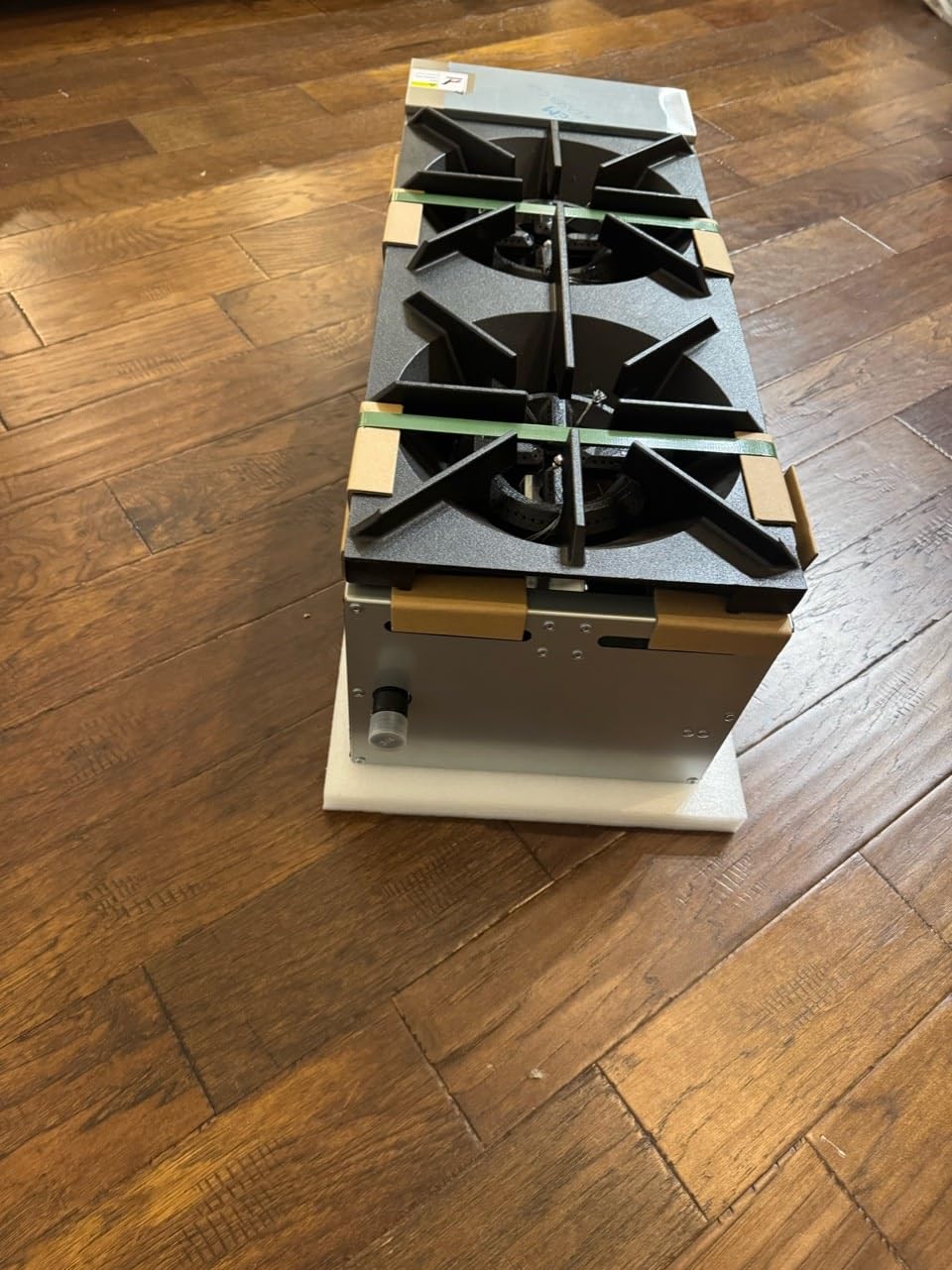 VEVOR Commercial Gas Stove with 6 Burners, Propane and Natural Gas Countertop Cooking Stove Range, Stainless Steel Gas Hot Plate, Commercial Cooking Equipment for Restaurant, 168,000 BTU customer photo 1