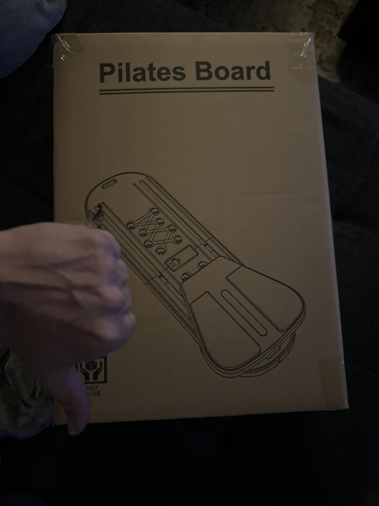 JANUA Pilates Board - Pilates Reformer Set, Multi-Purpose Foldable Pilates Reformer Board for Home, 5 in 1 Pilates Sliding Board customer photo 2