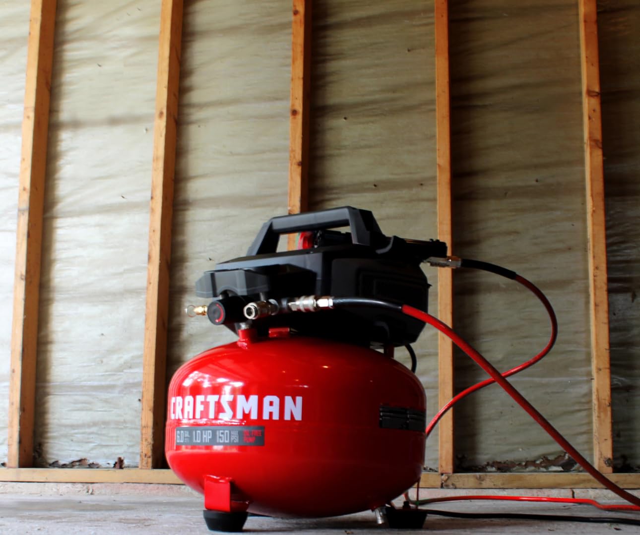 CRAFTSMAN 6 Gallon 150 PSI Oil-Free Pancake Air Compressor CMXECXA02106410 customer photo 2