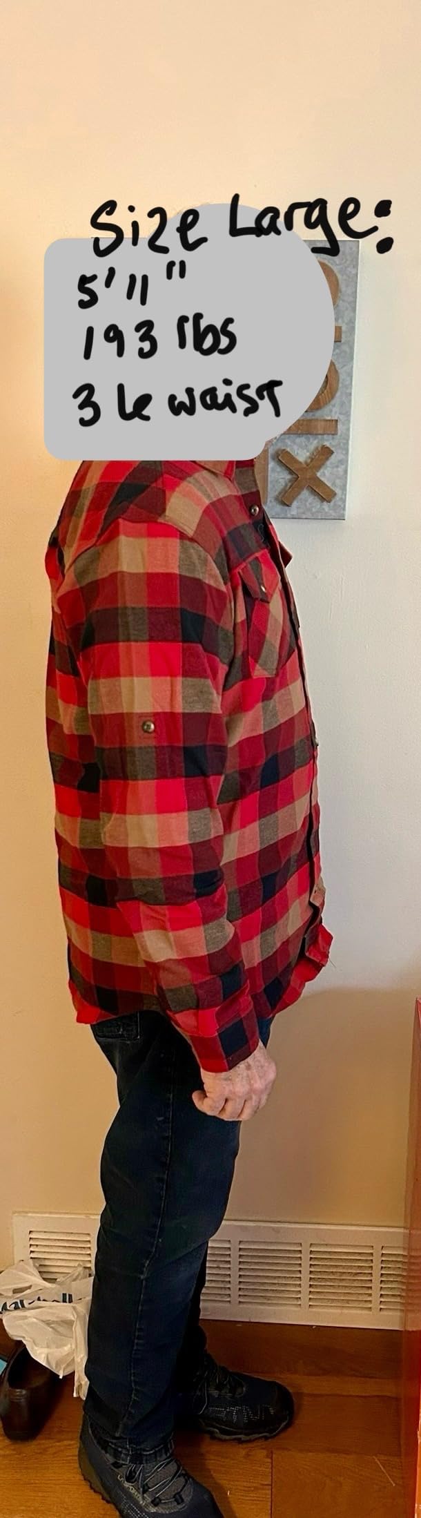 Columbia Men's Bearmouth Springs Roll Up Long Sleeve Flannel Shirt customer photo 1