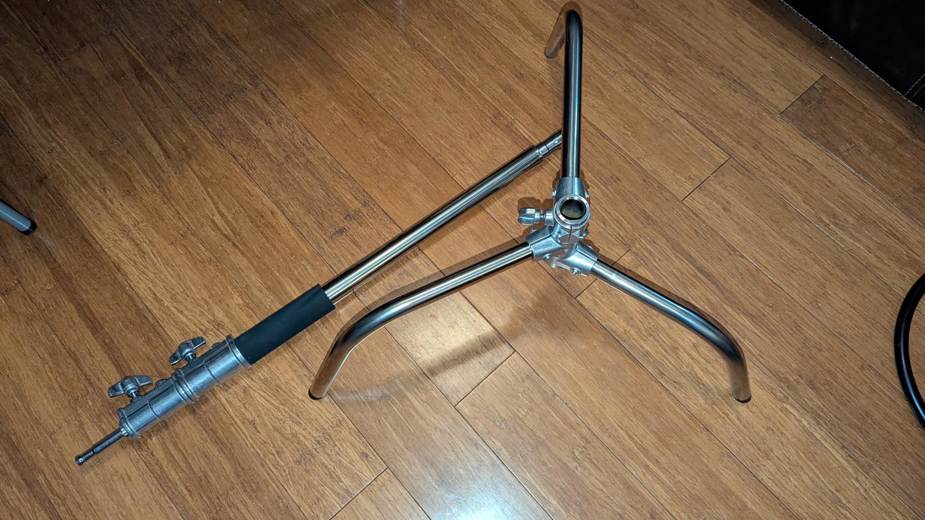 Heavy Duty C Stand with Boom Arm 6.9ft/210cm C Stands 100% Stainless Steel customer photo 1