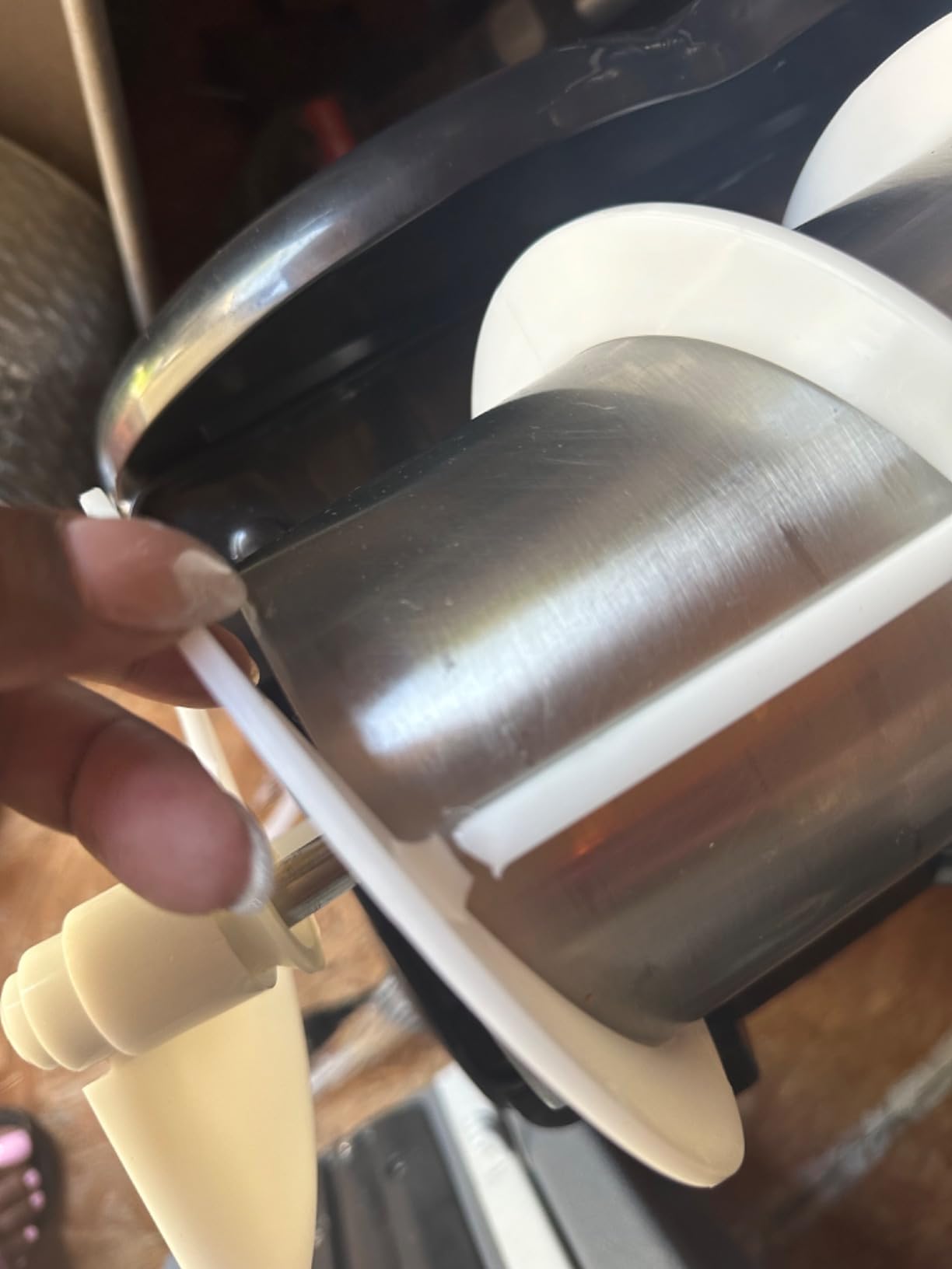 45L Commercial Slushie Machine, 3 Tank Margarita Machine 120 Grande Cups customer photo 1