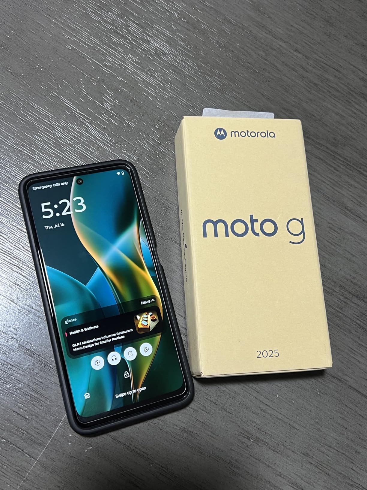 Moto G - 2025 | Unlocked | Made for US 4/128GB | 50MP Camera | Forest Gray customer photo 2