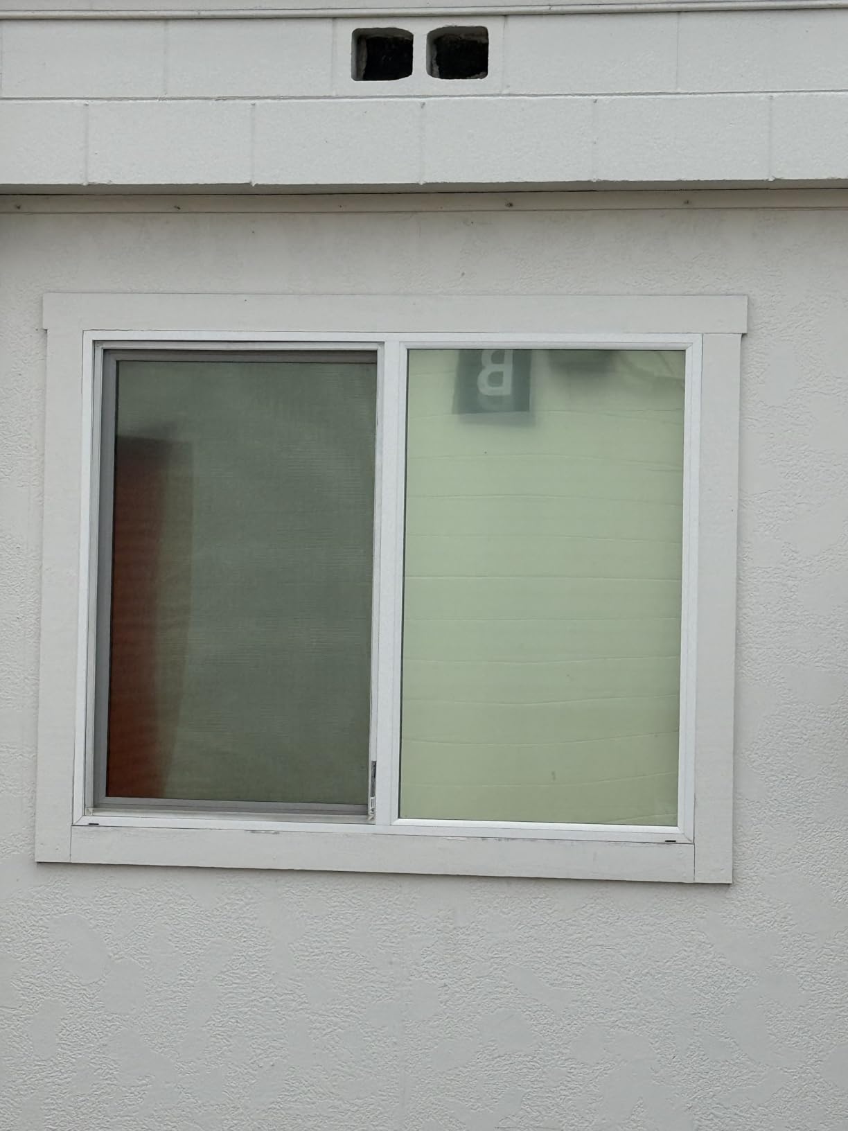 Volcanics Blackout Window Film with Installation Tools, Privacy Frosted Sun Blocking Black Window Cover Room Darkening Window Tint for Home Static Cling 100% Light Blocking 17.5 x 78.7 Inches customer photo 2