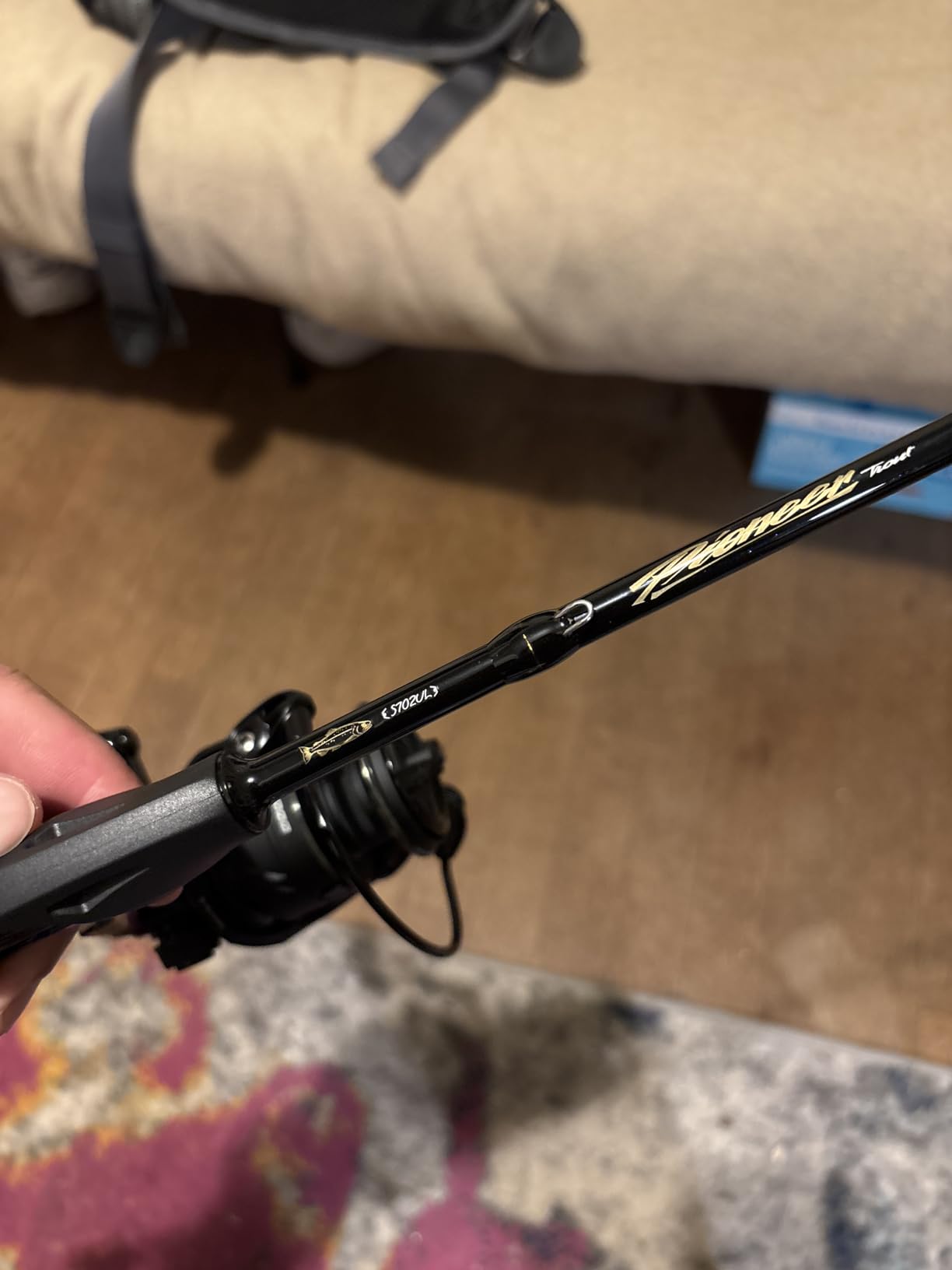HANDING Pioneer Ultralight Spinning Rod & Casting Rod 2-Piece BFS Rod customer photo 1