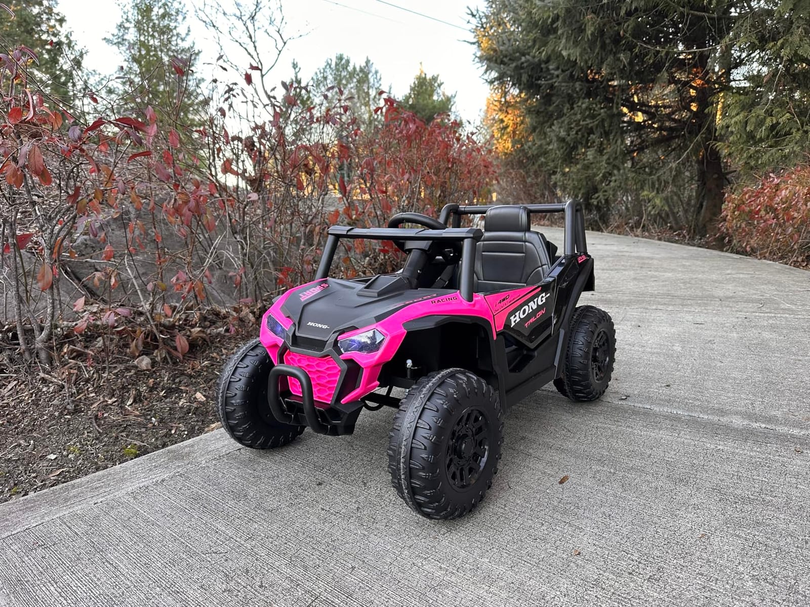 12V Electric Car for Kids, Ride on Toys with Remote Control, Toddlers UTV customer photo 1