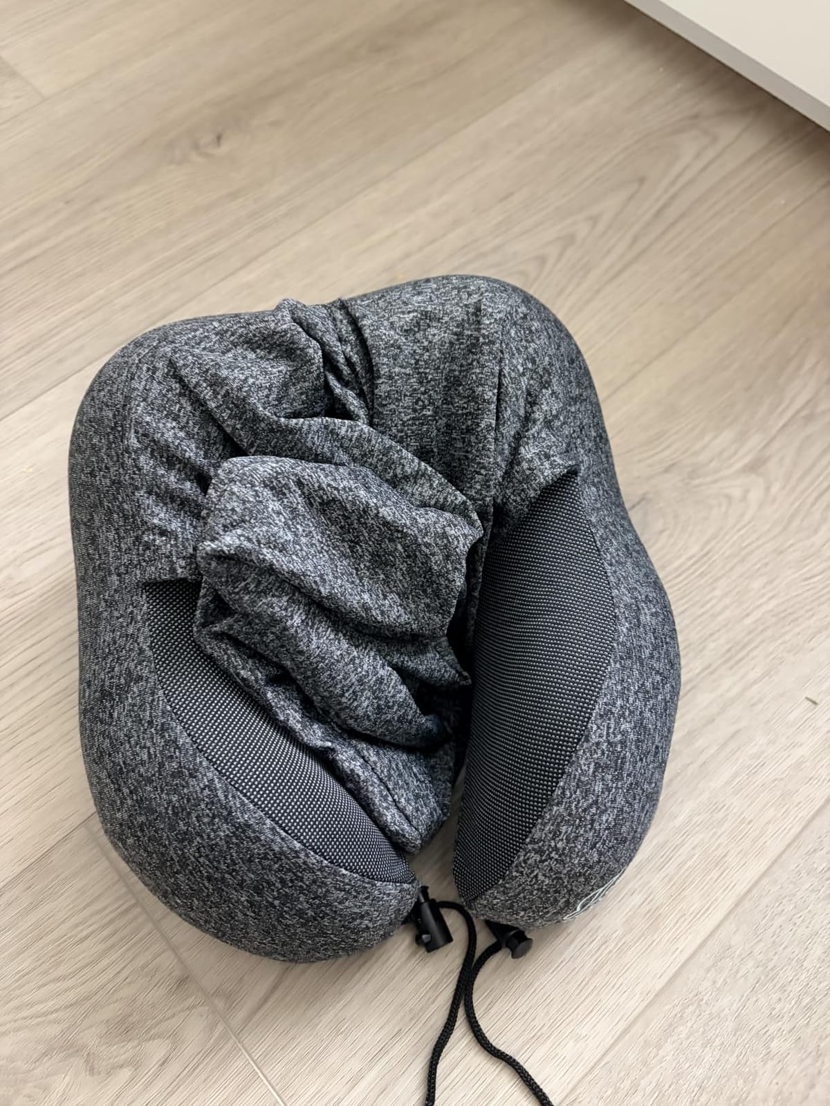 SkytraxComf® Travel Neck Pillow with Hood for Privacy on Long Flights customer photo 1