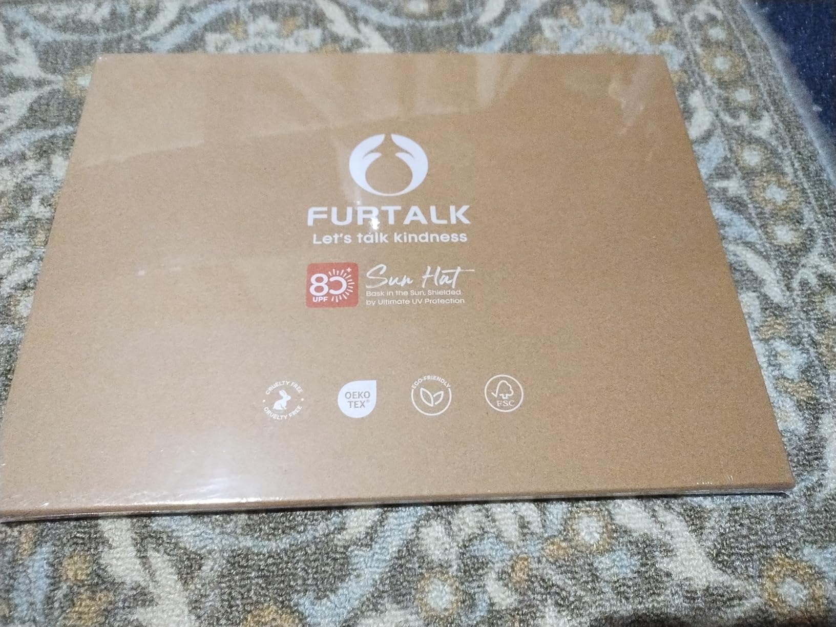 FURTALK Womens Sun Hat with Ponytail Hole Beach Hiking Summer Wide Brim UPF 50+ Outdoor Protection Foldable Bucket Hat customer photo 2