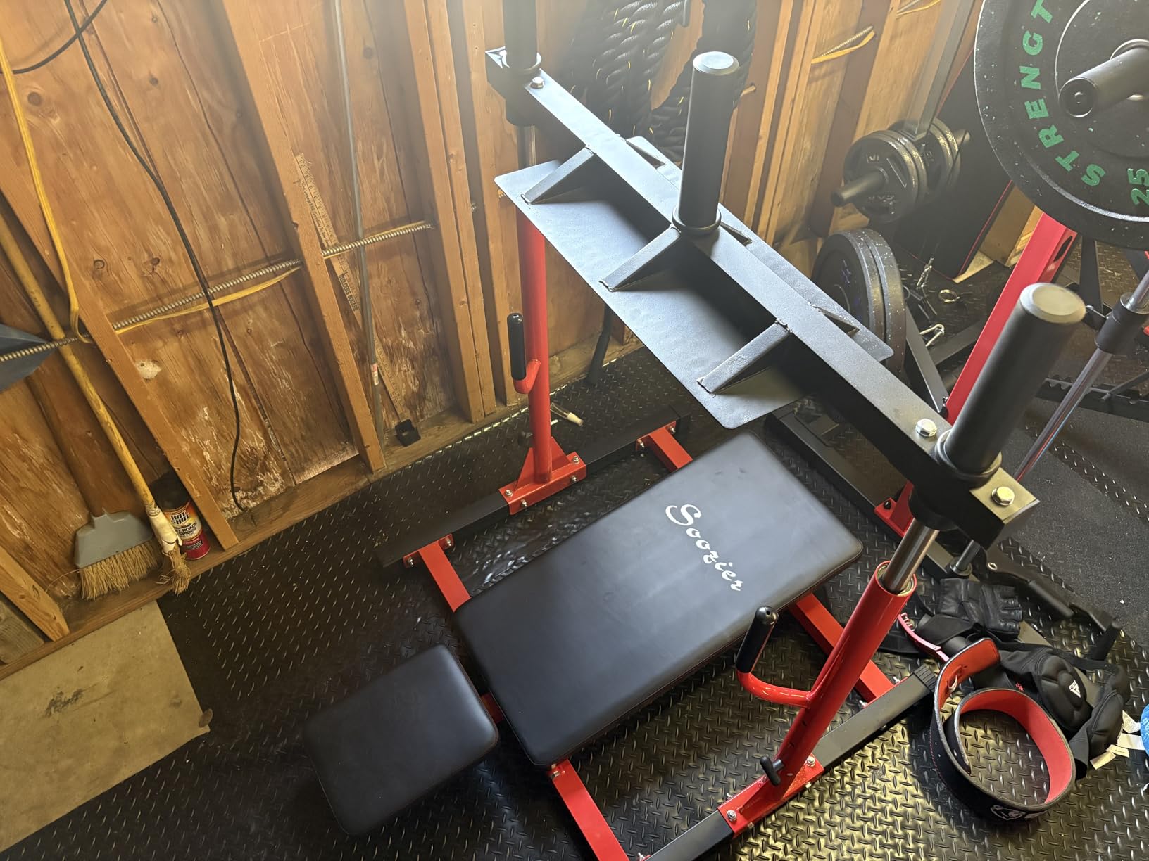 Soozier Vertical Leg Press Machine 661LBS Capacity for Home Gym customer photo 2