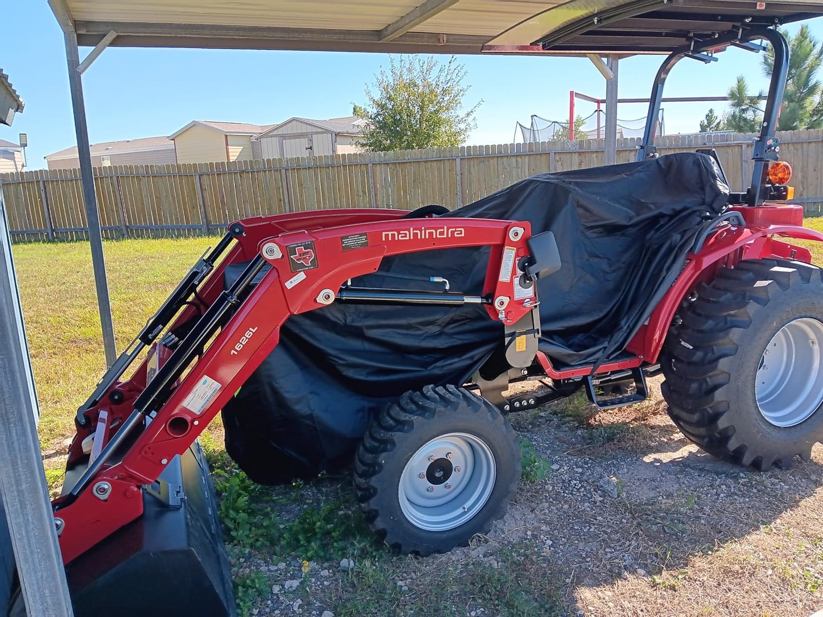 Tractor Cover Waterproof Compatible with Kubota,John Deere,Mahindra, Bobcat,Compact Utility Tractor Cowling Cover Heavy Duty Tractor Accessories Large (X-Large Cover) customer photo 1