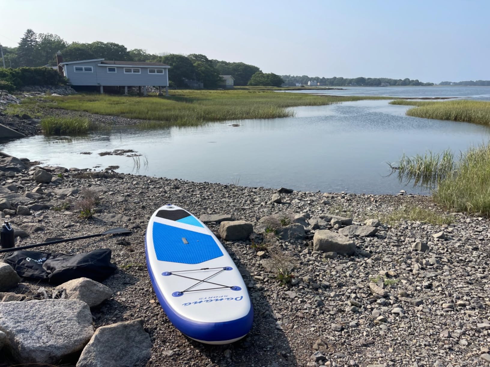 Panana Inflatable Stand Up Paddle Board 10'/10'8''x30''/32''x6'' iSUP Non-Slip Deck Paddleboard for Adults Beginners Youth, with Paddle Pump Fins Leash Backpack customer photo 2