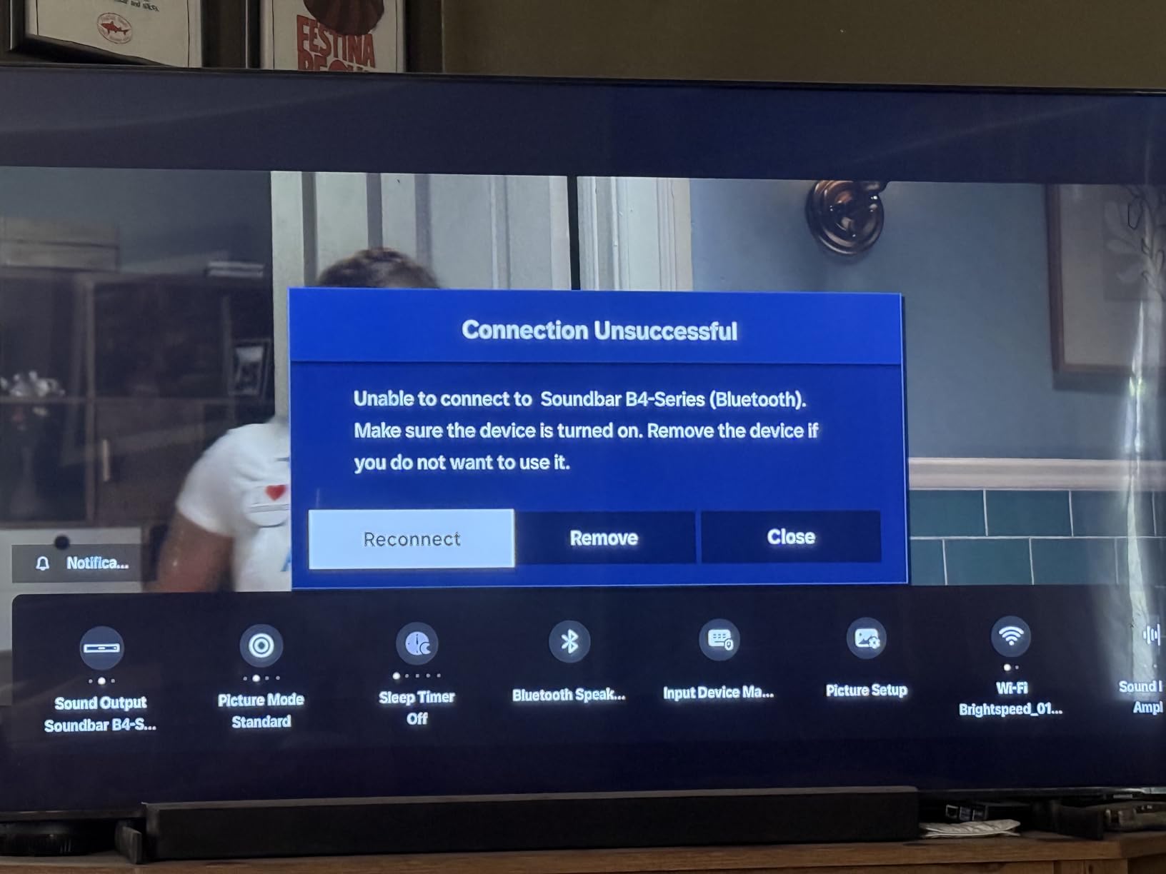 Samsung B-Series Soundbar HW B400F 2.0 ch Soundbar with Built in Subwoofer (2025 Model) One Remote Control, Surround Sound Expansion, Voice Enhance Mode customer photo 1