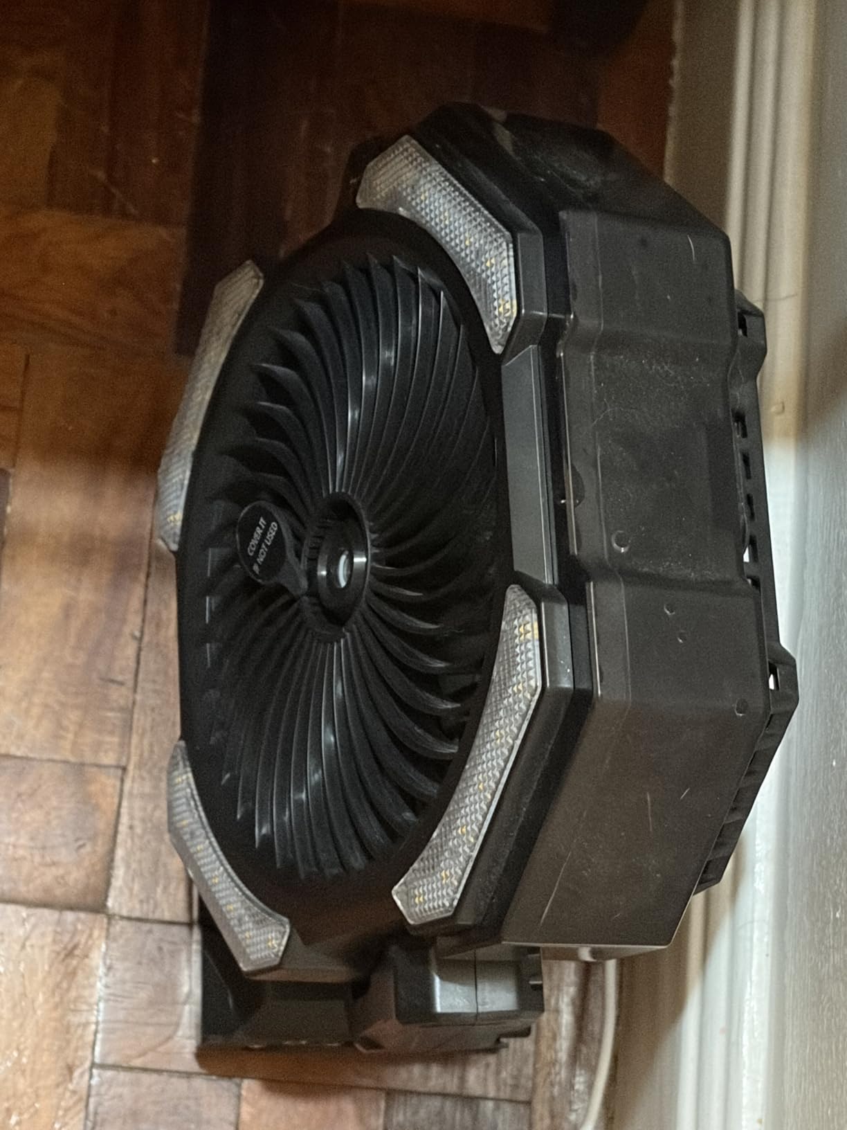 Misting Fan, Portable Camping Fans with 9oz Water Tank, 24000mAh Rechargeable Fan with 4 Speed, Battery Powered Fans with 120H Cooling, Last 5H Mist, 2 Mist Modes, Light, Outsides/Summer Essential customer photo 2