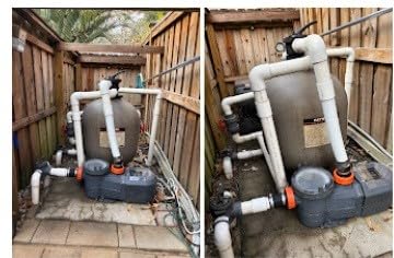 Variable Speed Pool Pump 3.0HP, Energy Efficient In-Ground Pump 220–240V, Ultra Quiet, 11359 GPH, Smart Timer Control, 79 ft Head, Dual Port 1.5