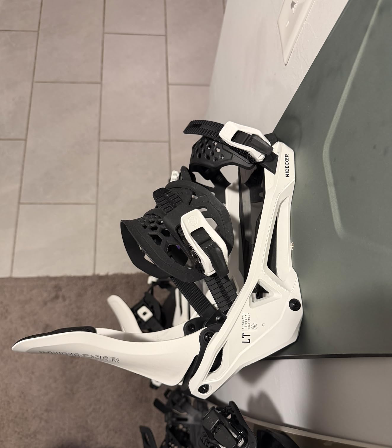Nidecker LT Supermatic Men's Snowboard Bindings customer photo 2