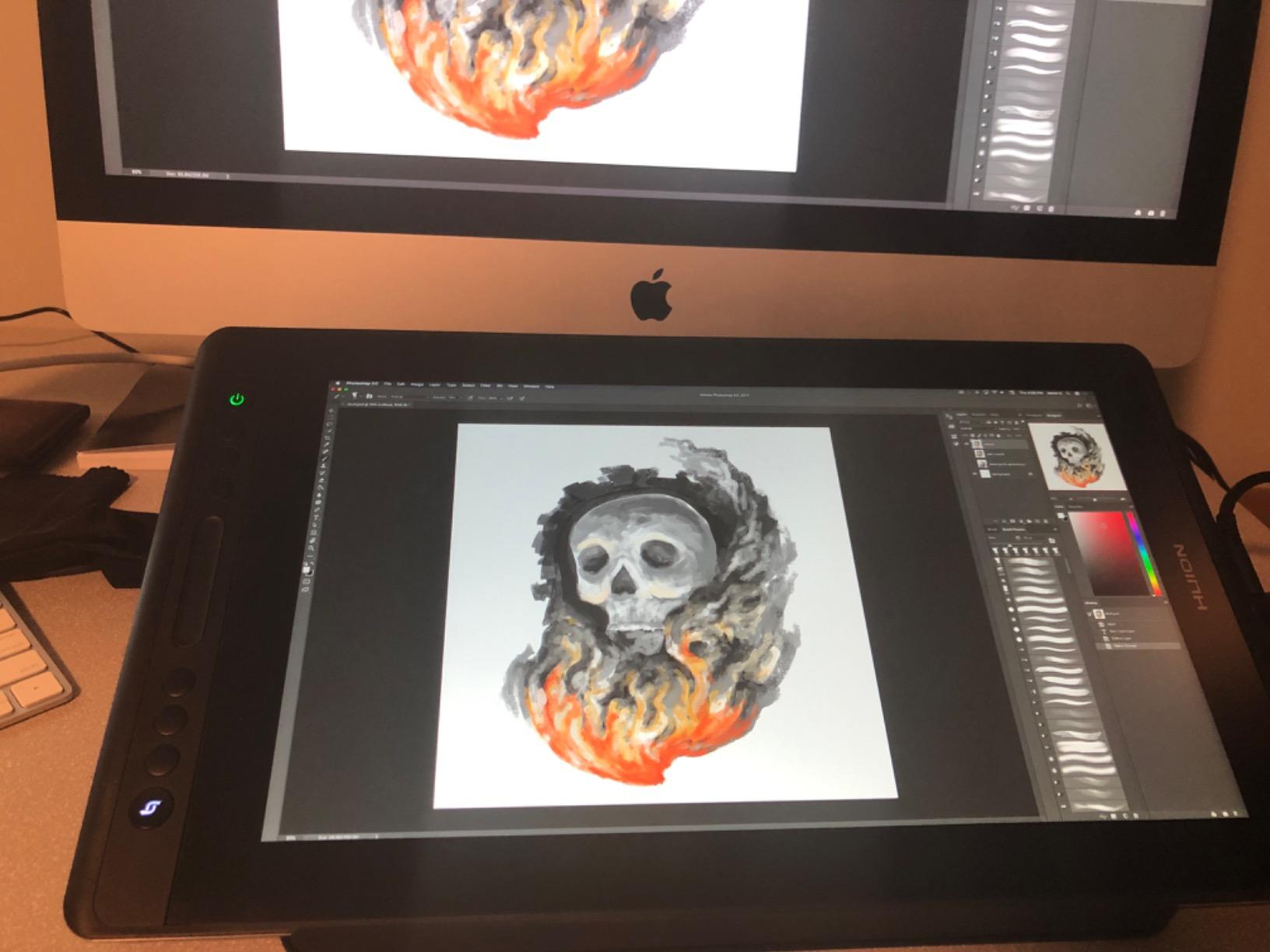 HUION Kamvas 13 (Gen 3) Drawing Tablet with Screen 16K Pressure PenTech 4.0 customer photo 1