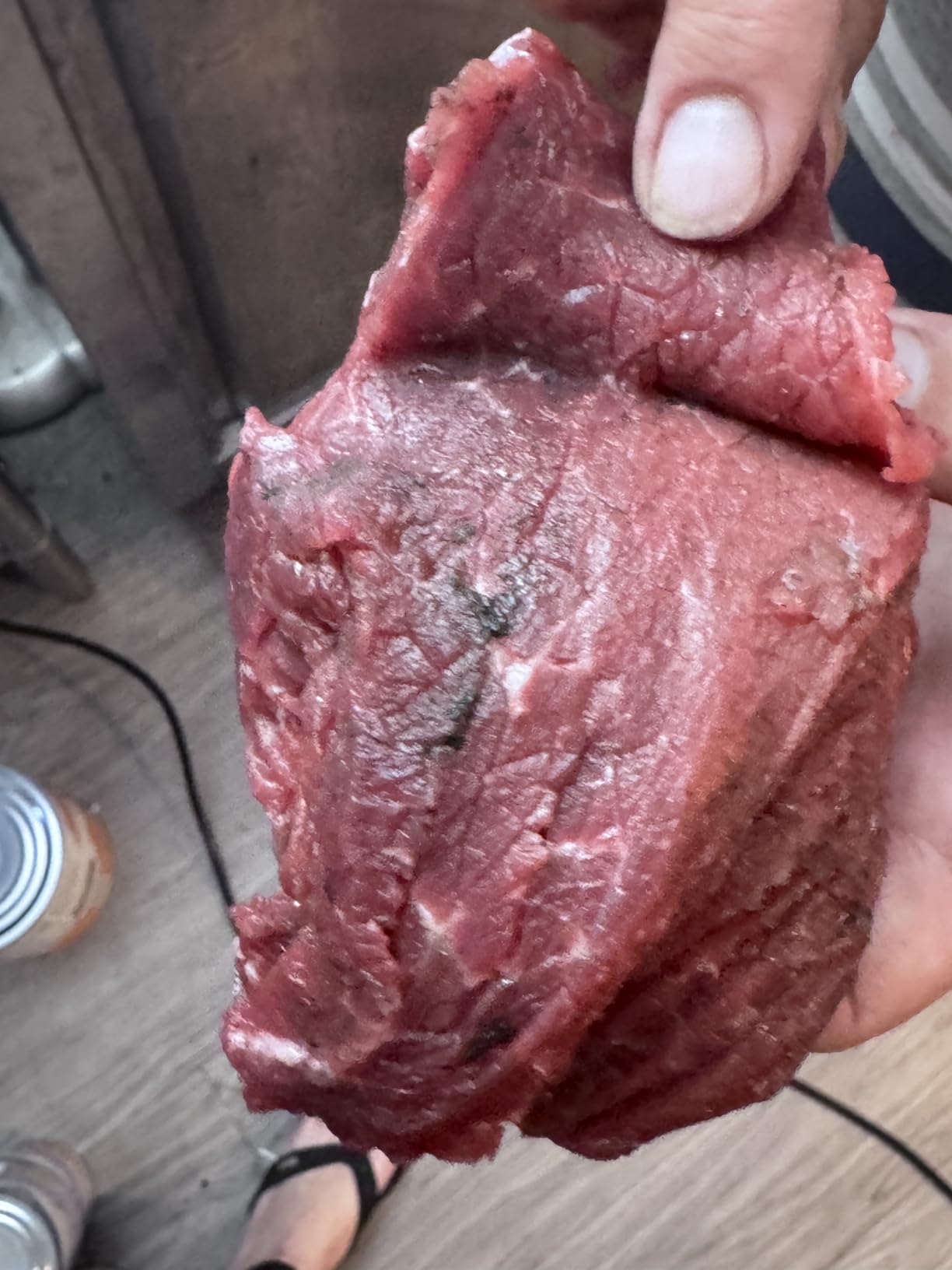 Meat Cutter Machine, 551Lbs/H, 3.5MM Slicer for Boneless Fresh Meat customer photo 2