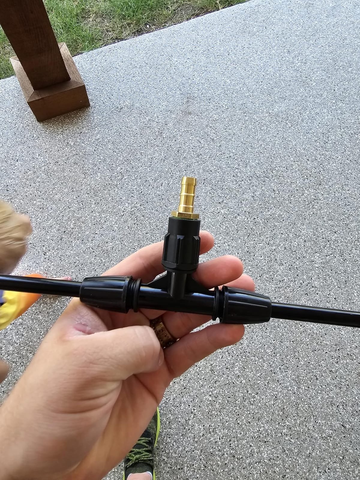 4-Nozzle Poly Boom Wand with 3/8