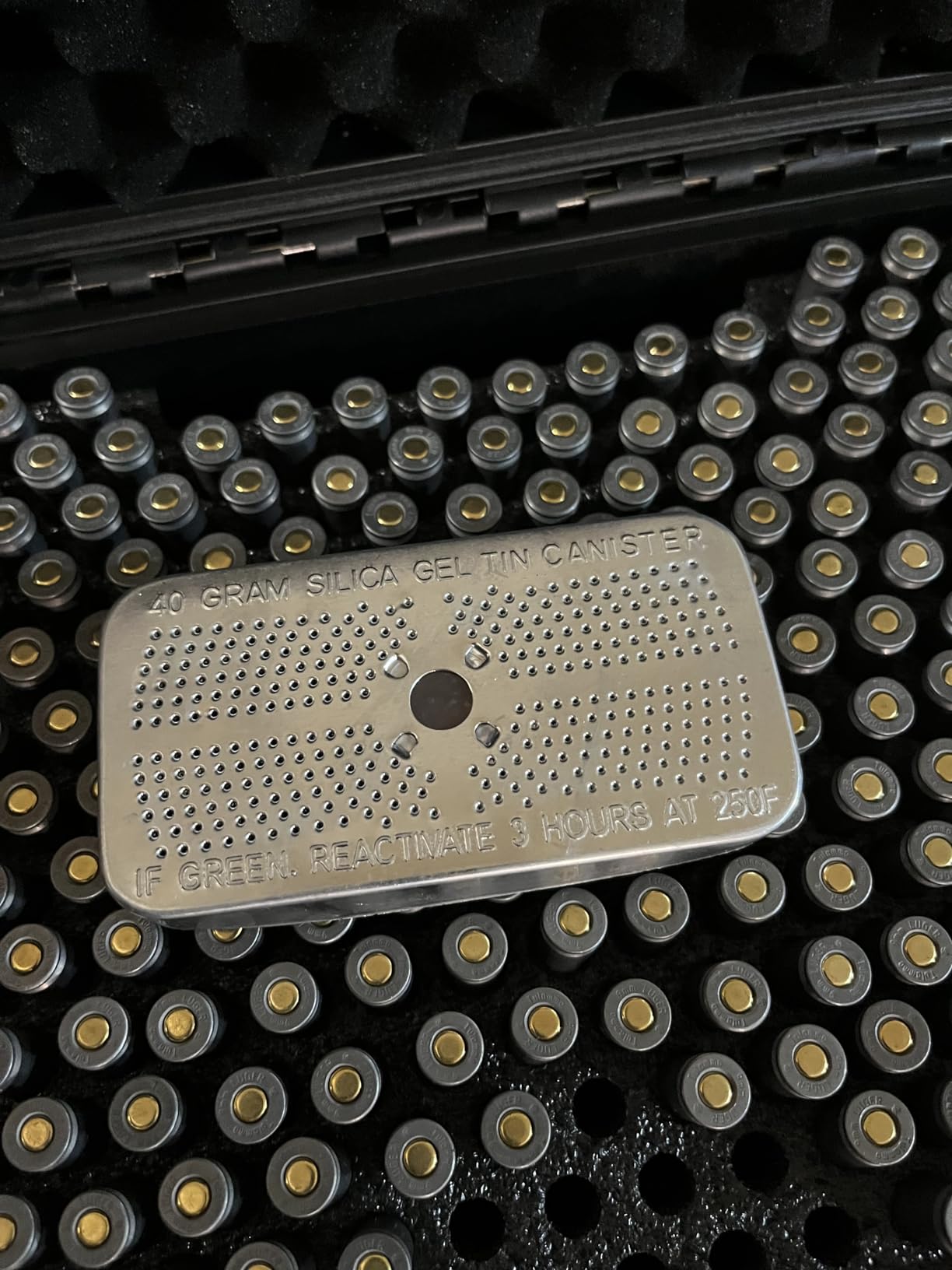 9mm Ammo Case Storage Box: Waterproof Pistol Handguns Ammos Case Organizer customer photo 1