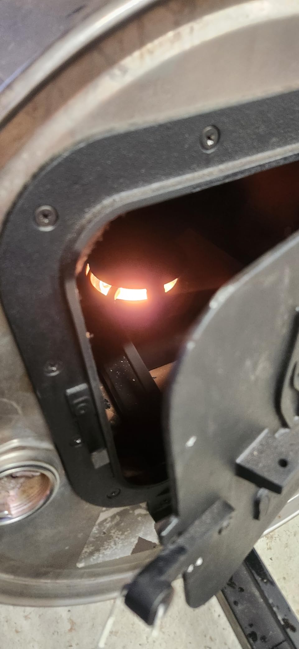 Waste Oil Burner 25 kW for Heating (700mm(27.55in)) customer photo 2
