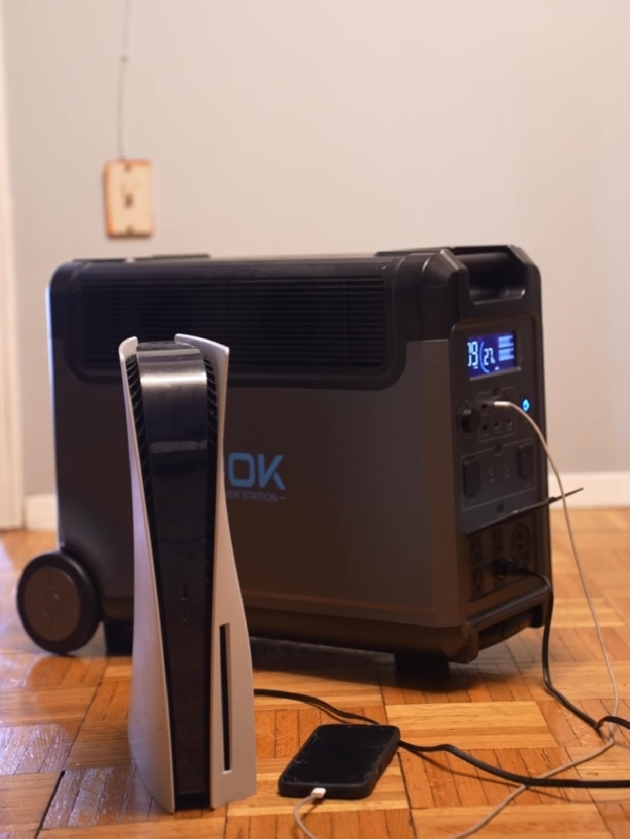 ABOK Ark3600 Portable Power Station 3600W, 3840Wh LiFePO4 Battery customer photo 2
