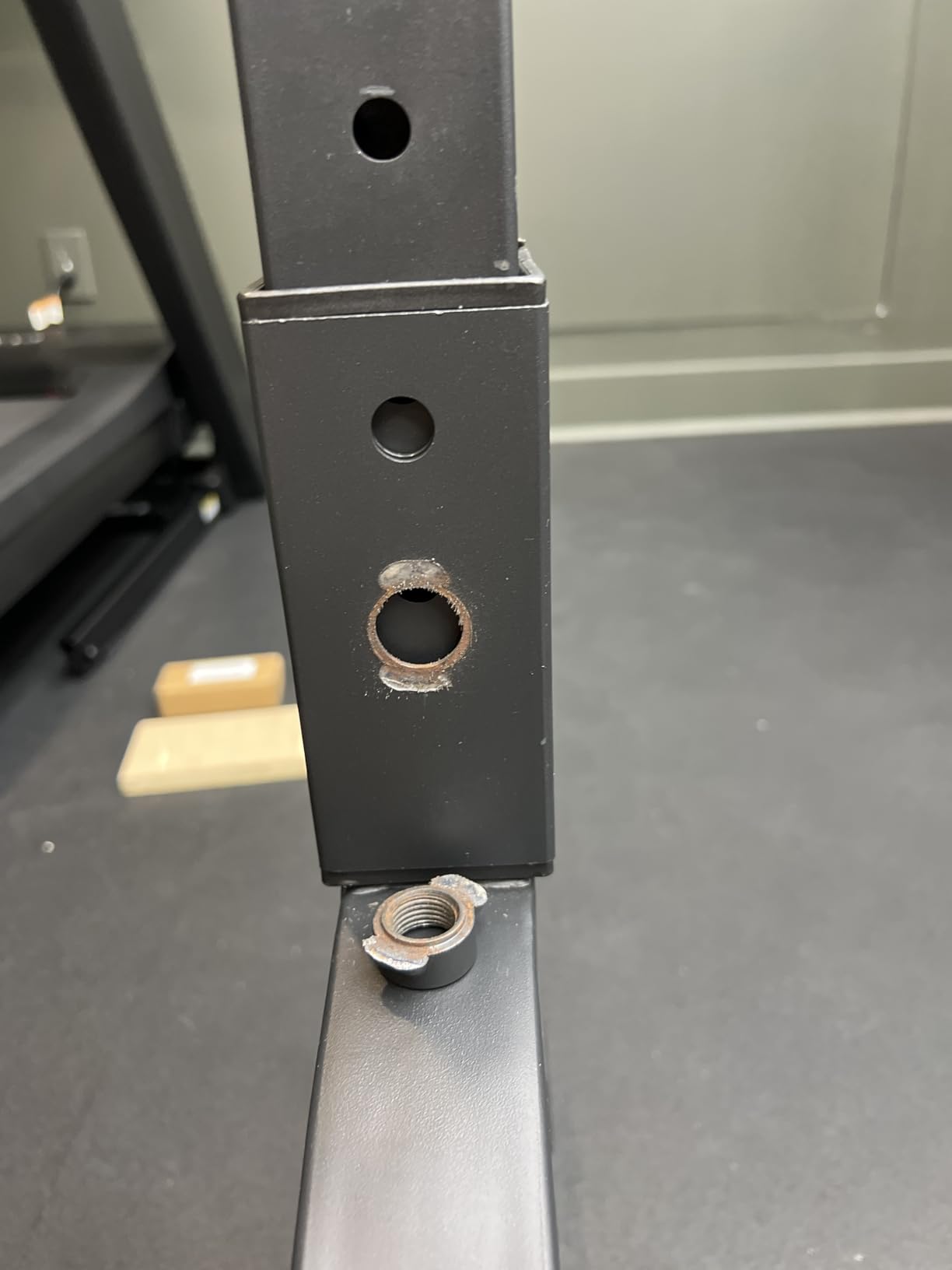 BARWING Adjustable Squat Rack, 1250 LB Barbell Stand for Home Gym customer photo 1