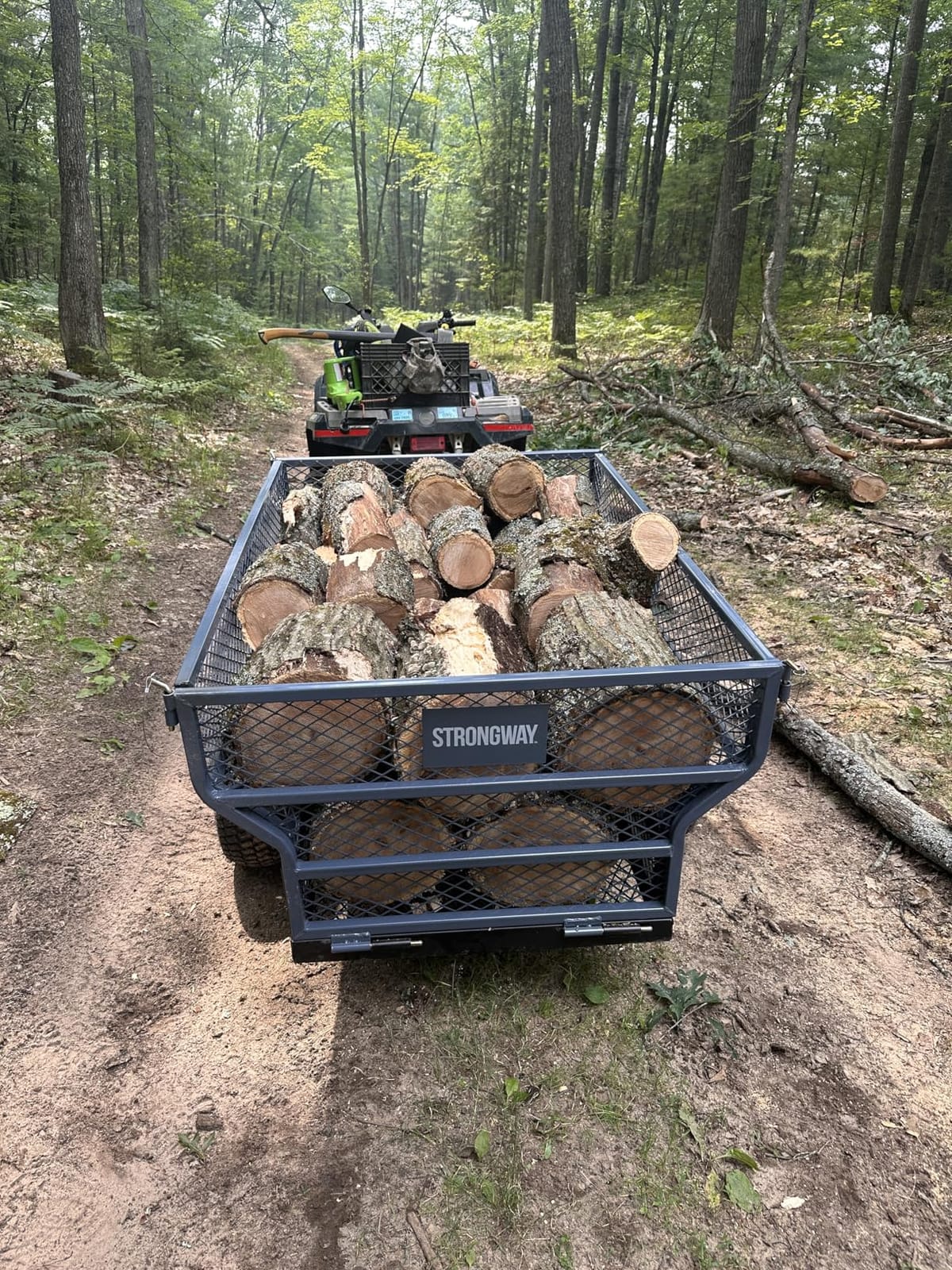Strongway Utility Trailer, 1,400-Lb. Load Capacity customer photo 1