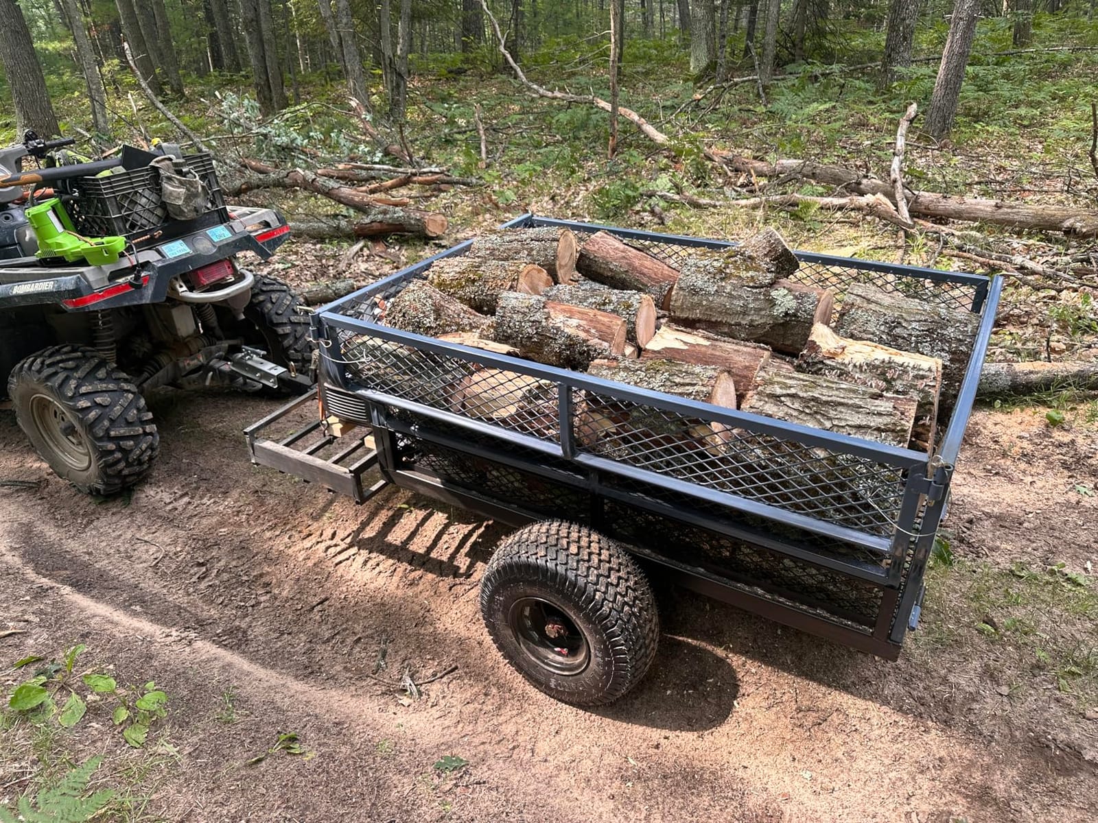 Strongway Utility Trailer, 1,400-Lb. Load Capacity customer photo 2