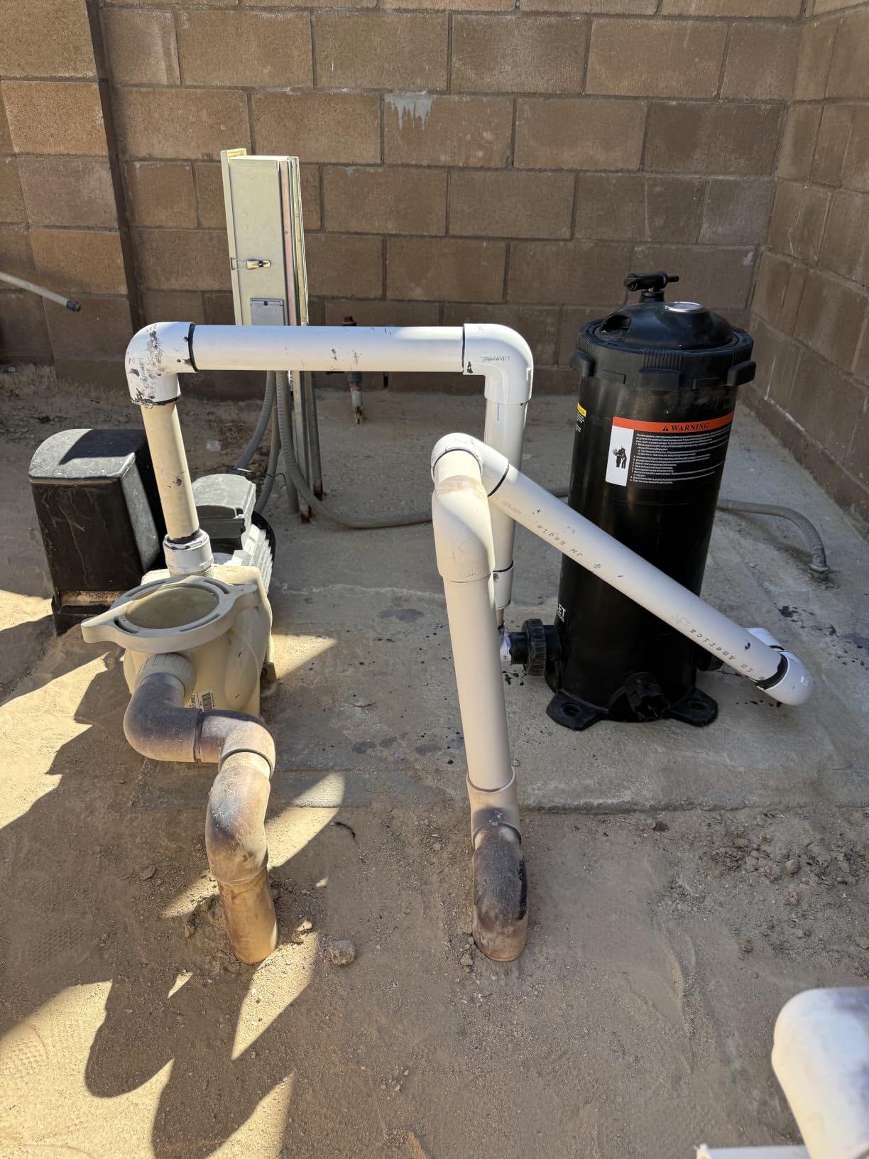 VEVOR 2026 Pro Pool Cartridge Filter System 200 sqft, Pool Filter for Inground & Above Ground Pools, Compatible W/Pumps 3HP~4HP | Up to 9827 GPH Max Flow, Pool Filters for Pools Up to 39625 Gallons customer photo 2