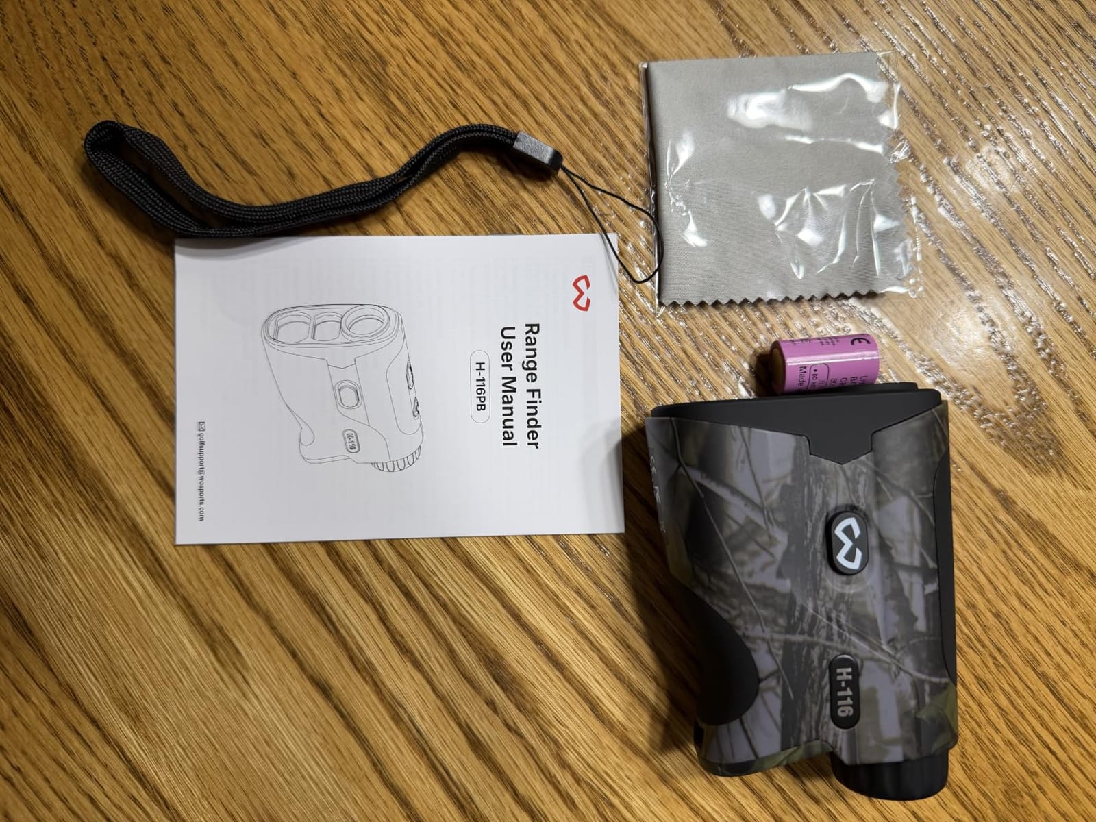 WOSPORTS Hunting Rangefinder, 1200/1500 Yards Bow Hunting/Scan/Speed Modes customer photo 1