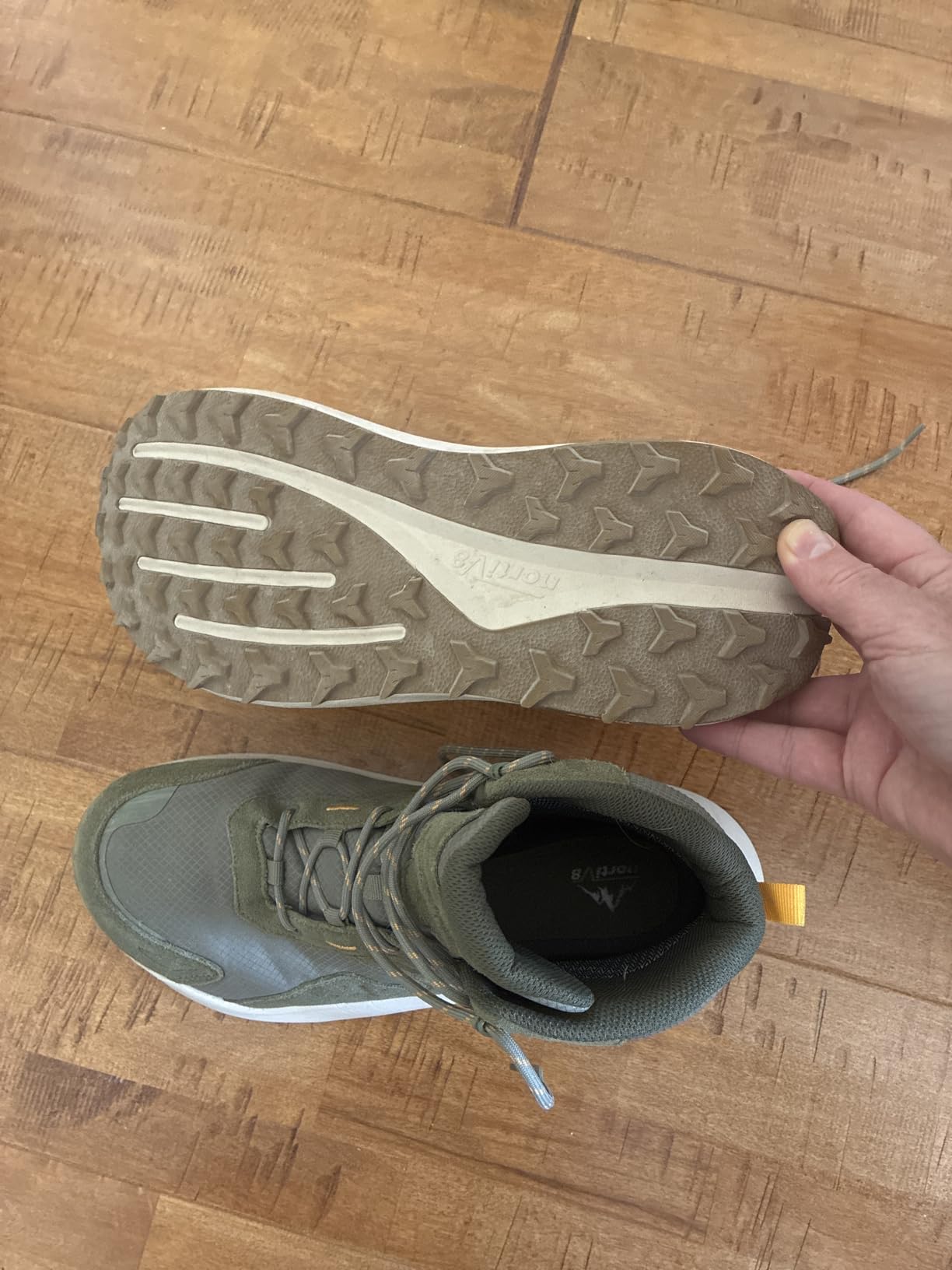 NORTIV 8 Men's Wide Toe Box Hiking Boots customer photo 2